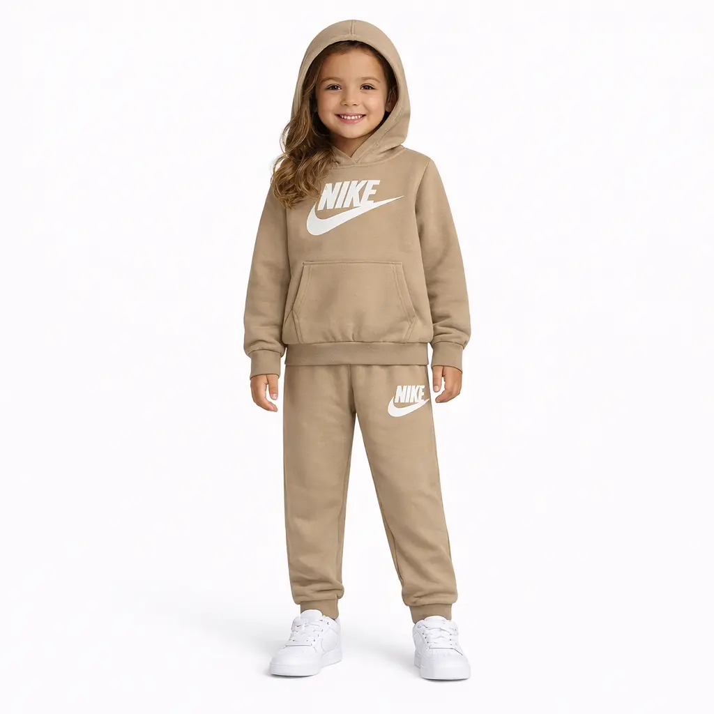 Nike kids club fleece set