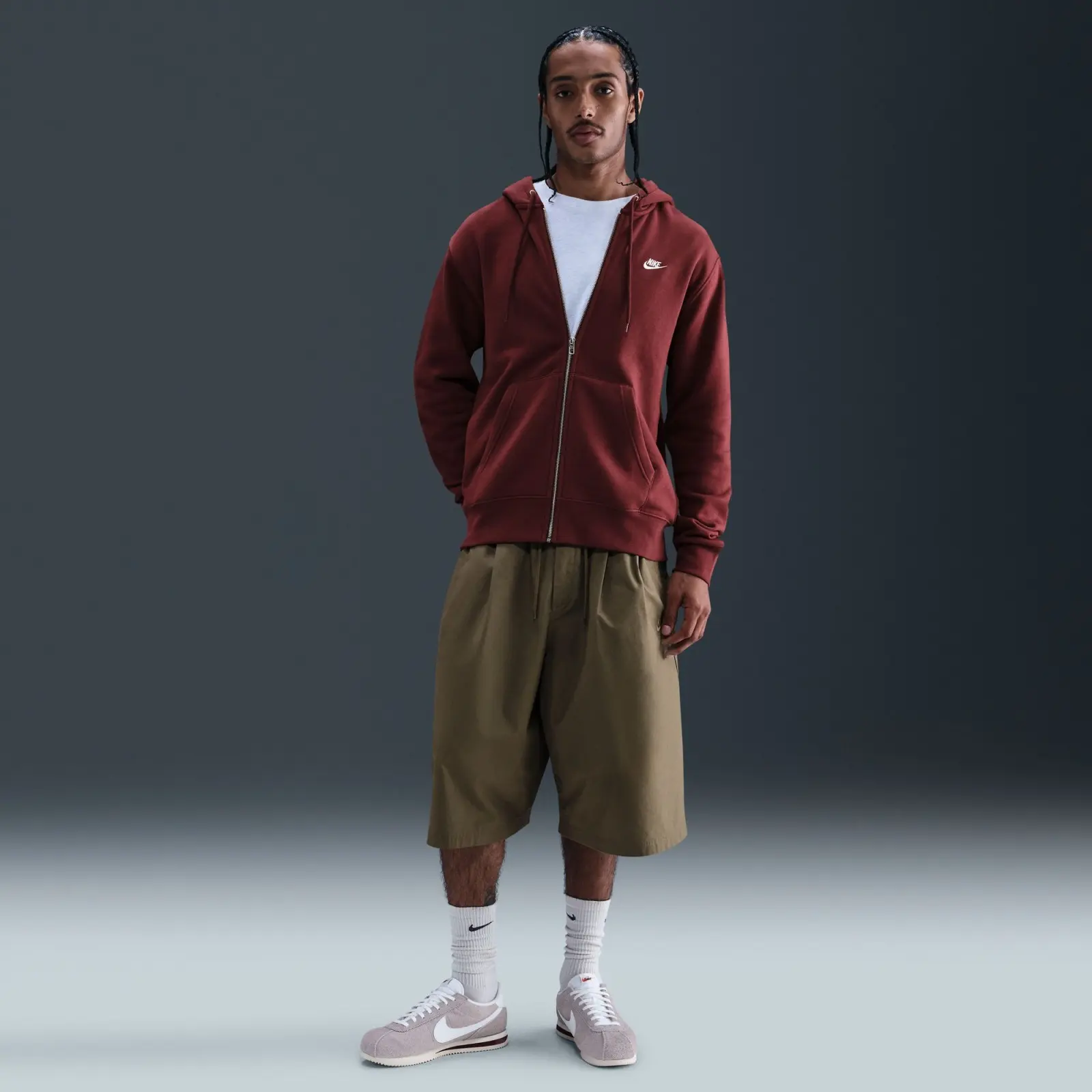 Nike M Club Full-Zip Fleece Hoodie
