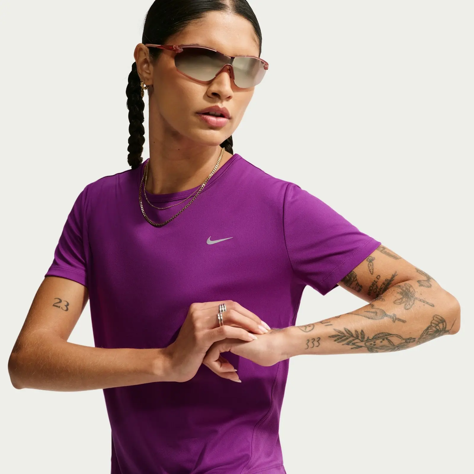 Nike Tempo Dri-FIT Short-Sleeve Running Top S