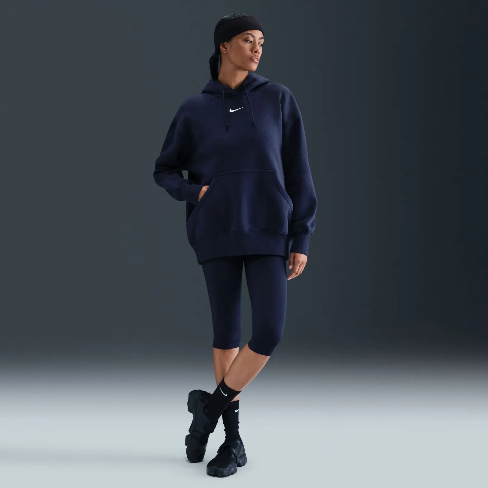Nike W SPW Phoenix FL OS Pullover Hoodie XS