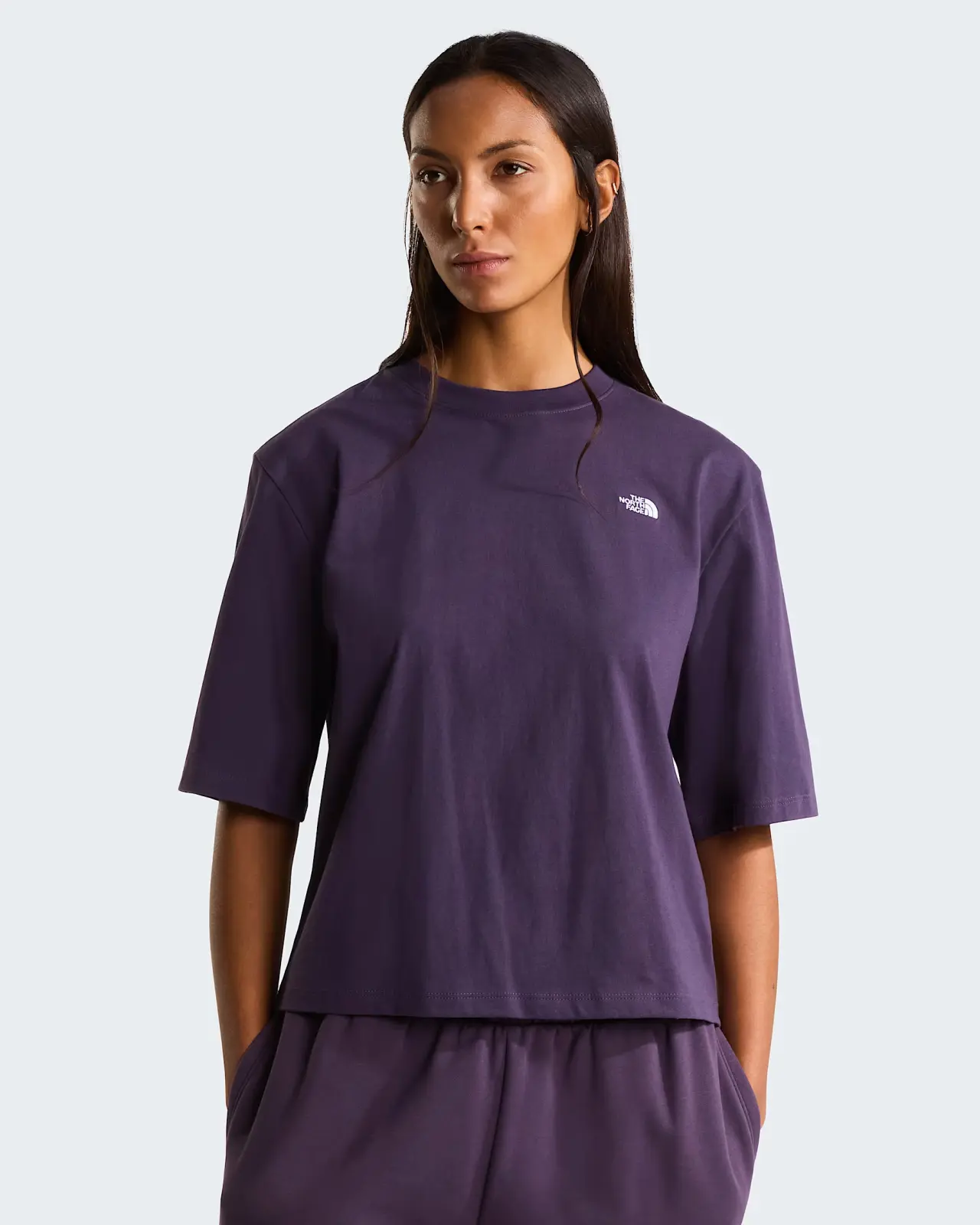 The north face w ess sd boxy rlx ss tee xs