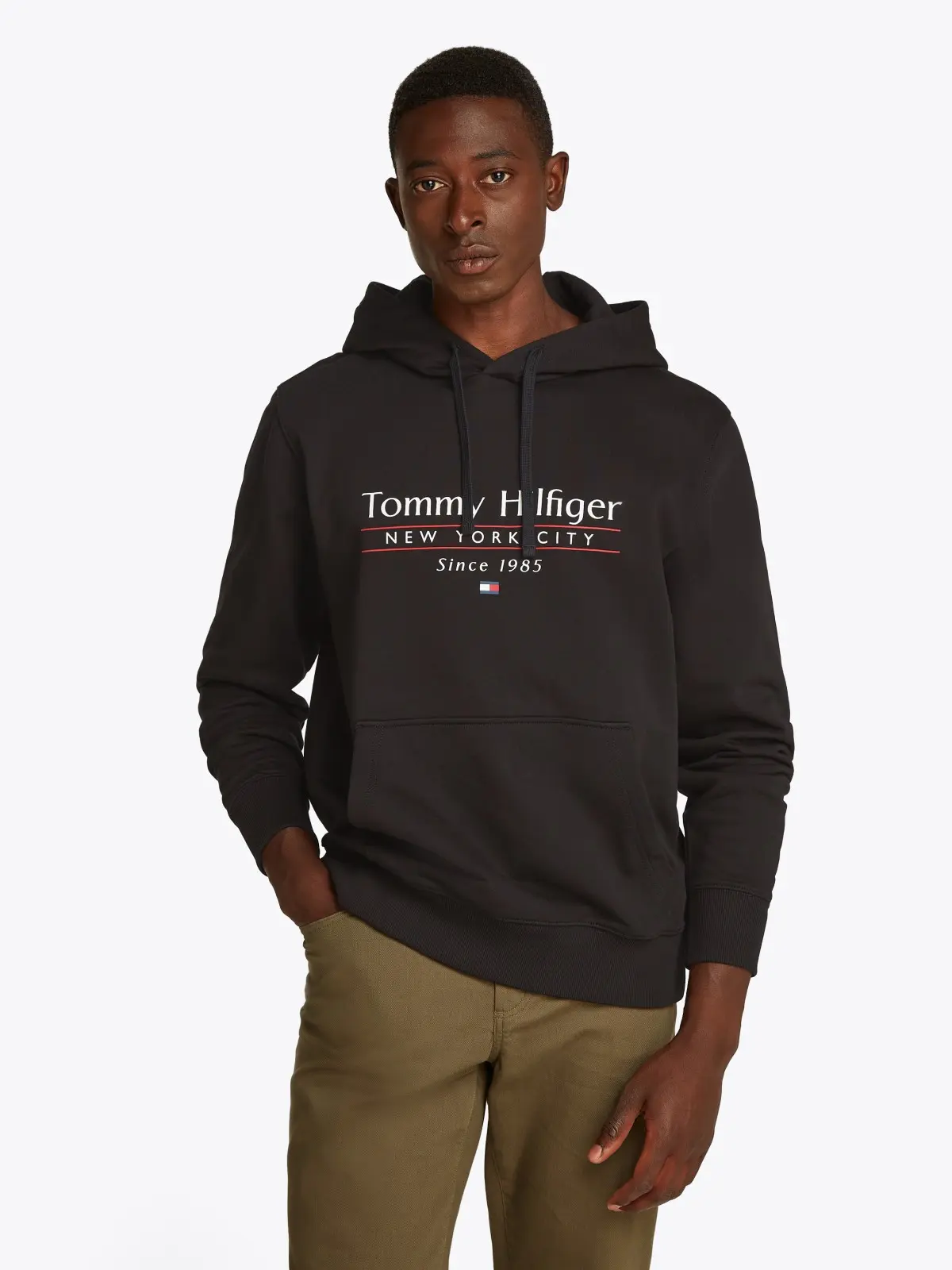Tommy Hilfiger Logo Drawstring Hoody