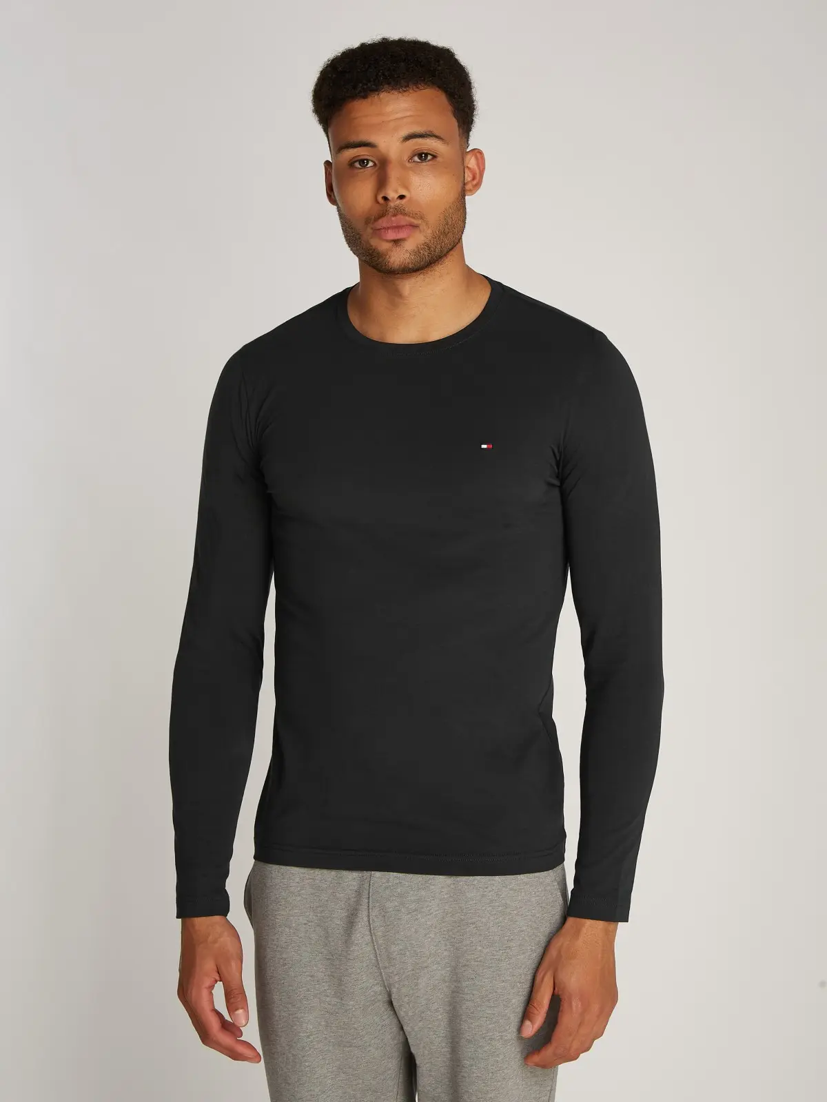 Tommy Hilfiger Stretch Slim Fit Long Sleeve Tee S