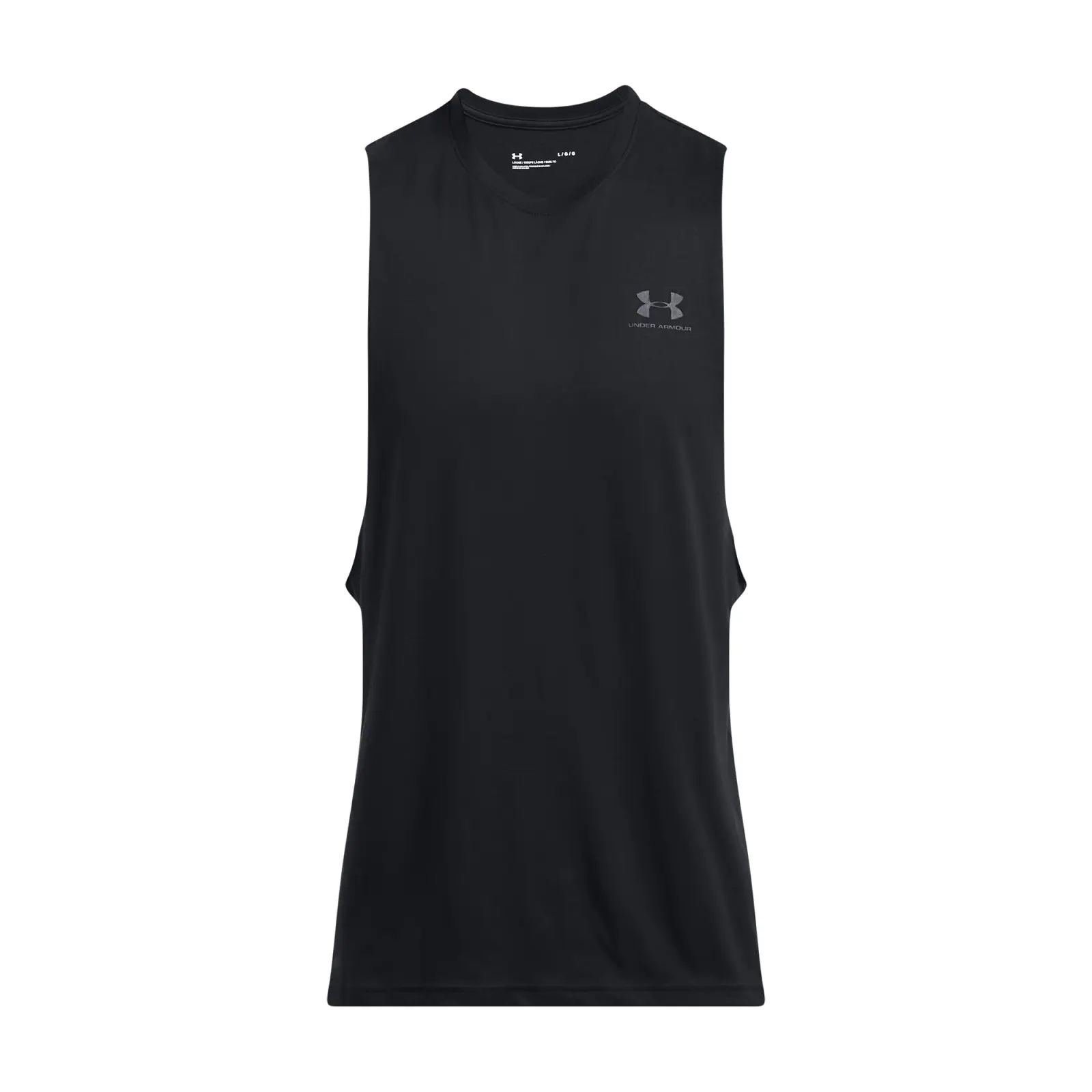 Under Armour Left Chest Cut Off Tank Top XXL