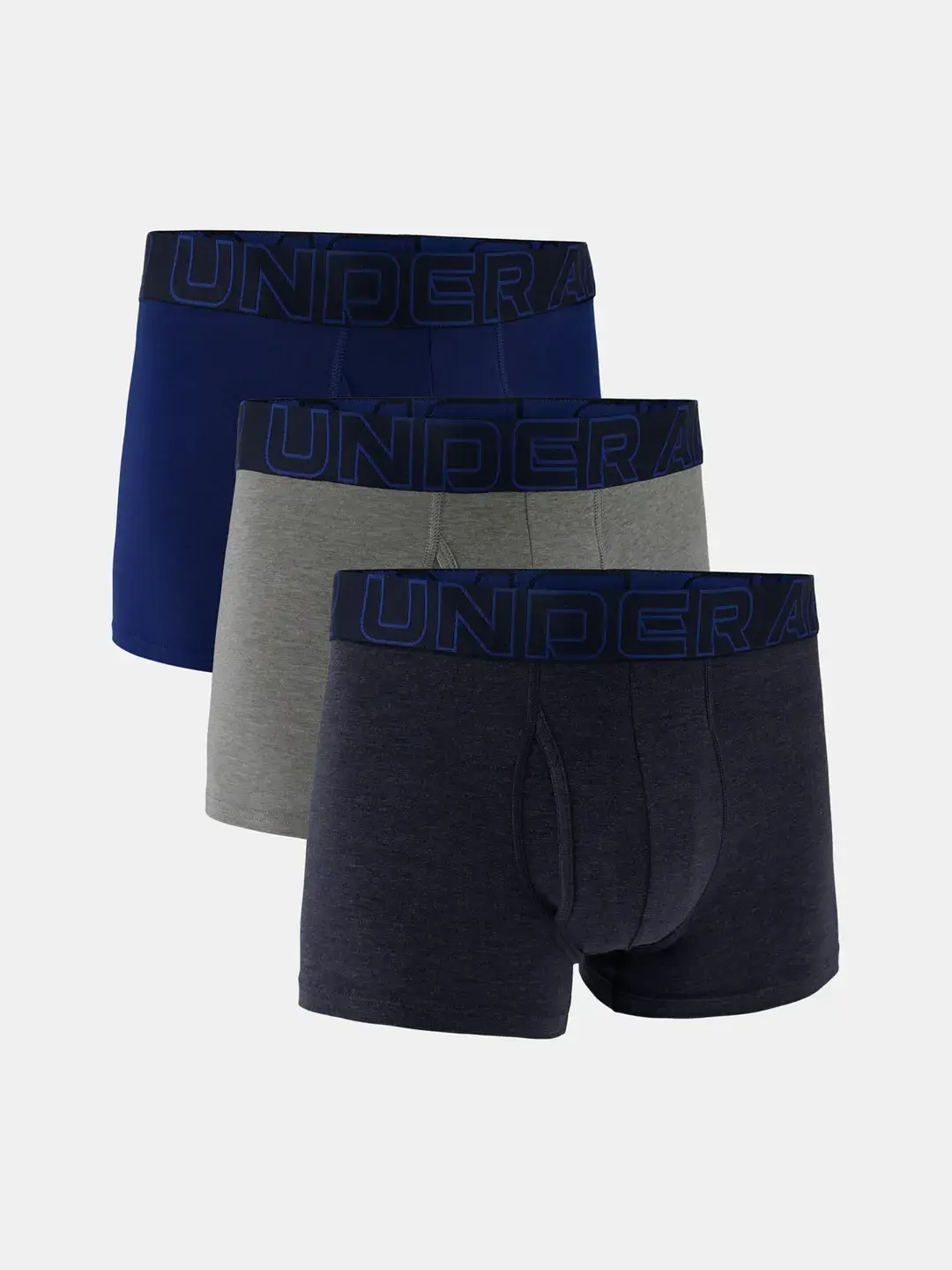 Under Armour 3 PACK-UA PERFORMANCE COTTON- SOLID 3in-BLU
