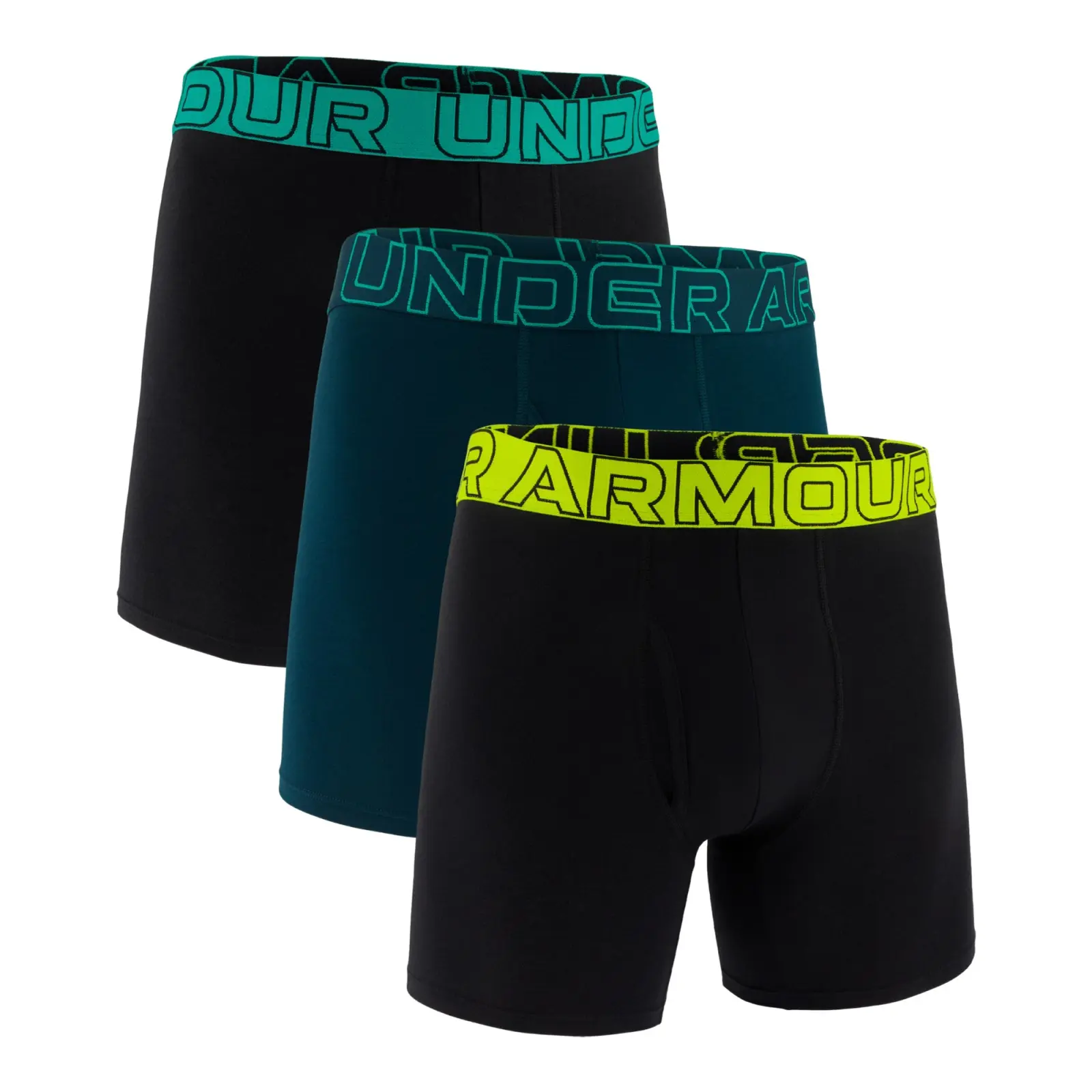 Under Armour Performance Cotton - Solid 6 - 3pk LG