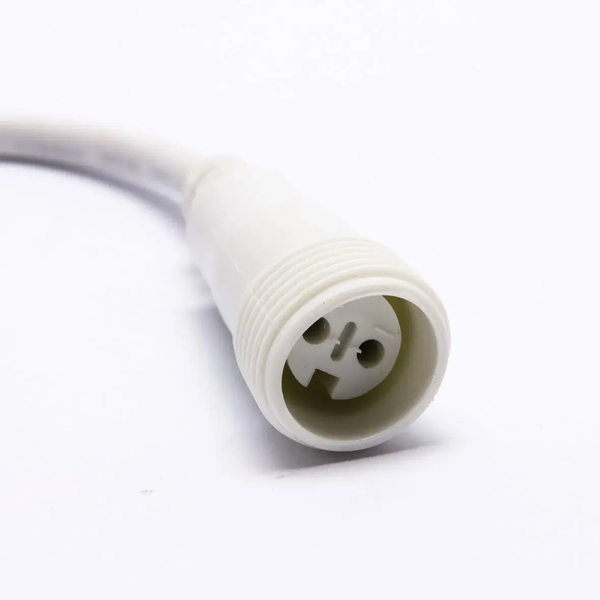 Propojovací kabel pro D-TYP jednostranný LED Neon, IP67, 25 cm, bílý, samičí