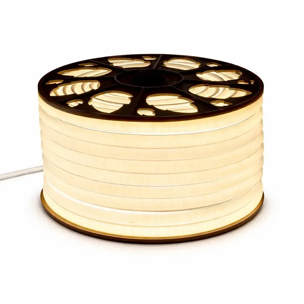 DLED DLEDN50W DecoLED D-TYP jednostranný LED Neon, teple bílá,IP67 DLEDN50W