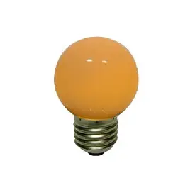 LED žárovka, žlutá, patice E27