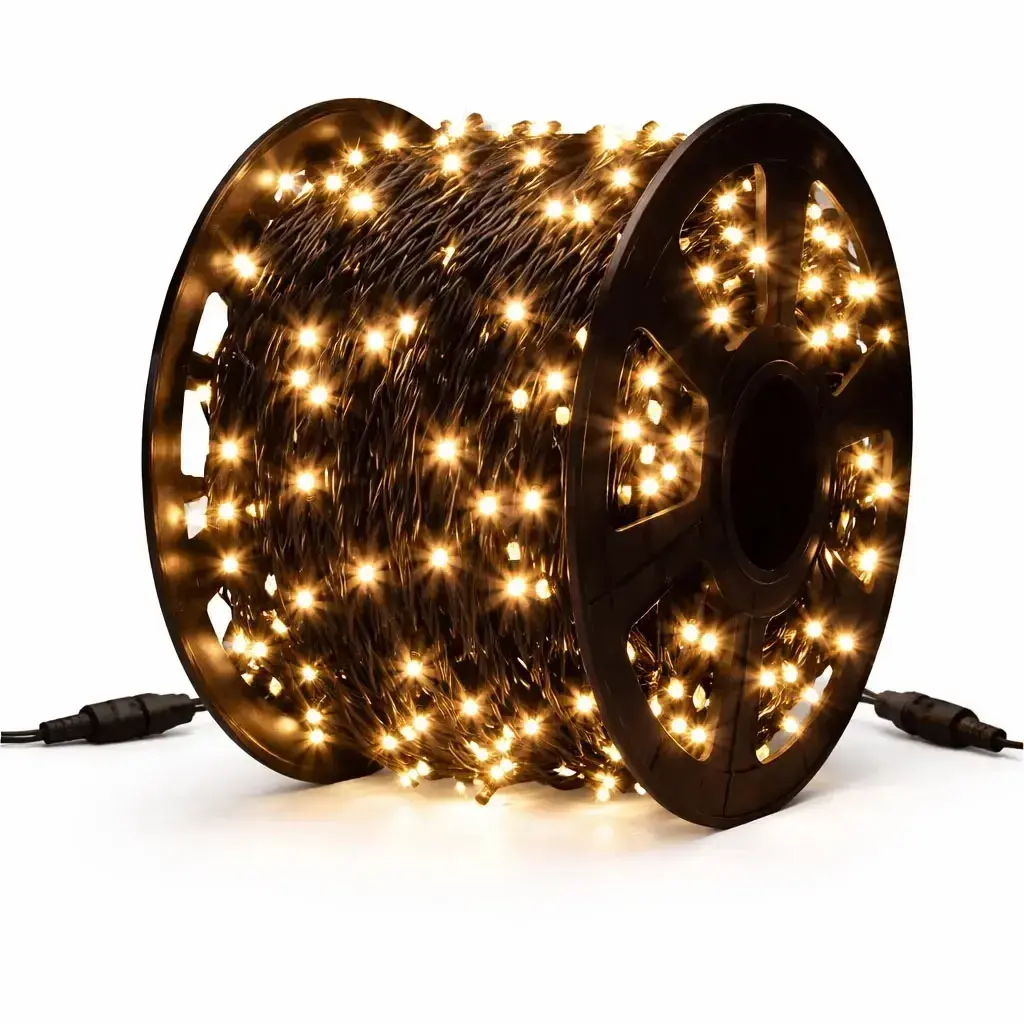 DLED SLNX1100W DecoLED LED světelný řetěz, 100m, teple bílá, 600 diod, IP67 SLNX1100W