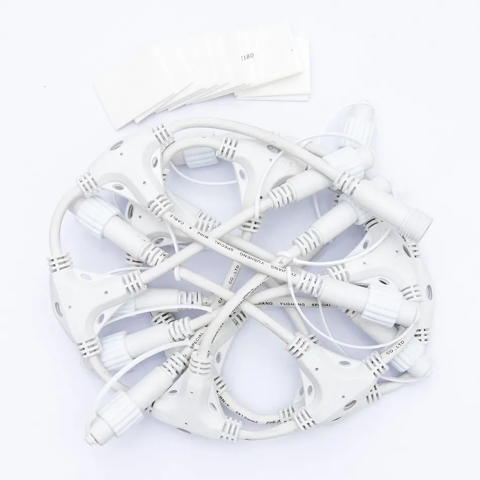 Easy Fix T rozbočovač, 11 výstupů, bílý, IP67
