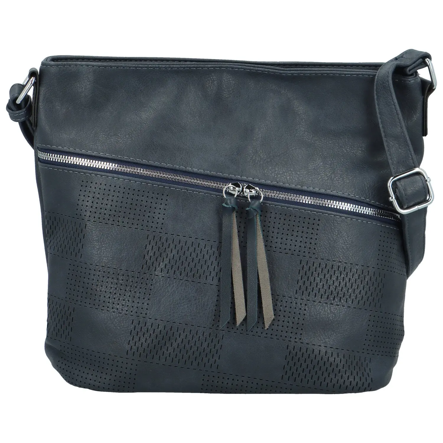 Trendy dámská koženková crossbody kabelka Rebecca,