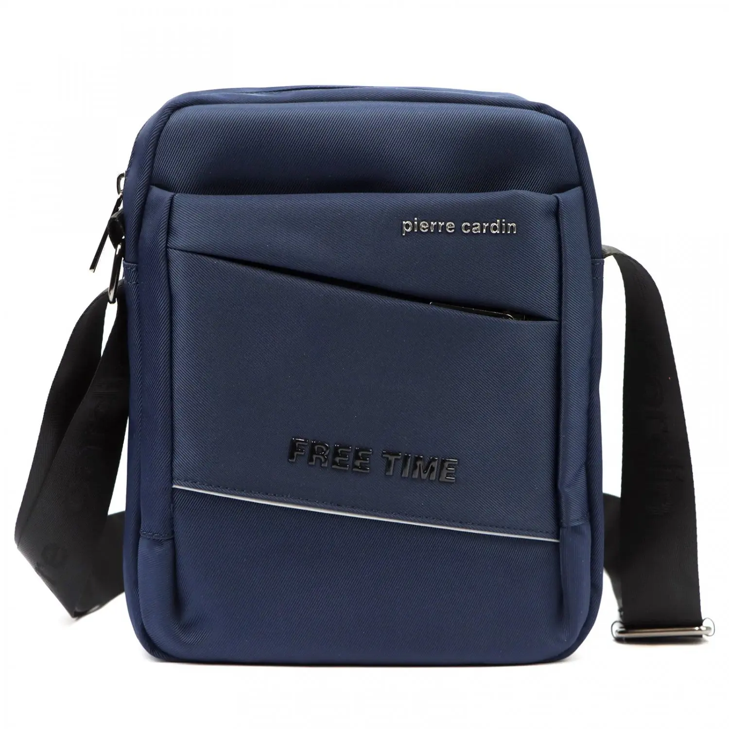 Moderní pánská textilní crossbody taška Pierre Cardin Levon,