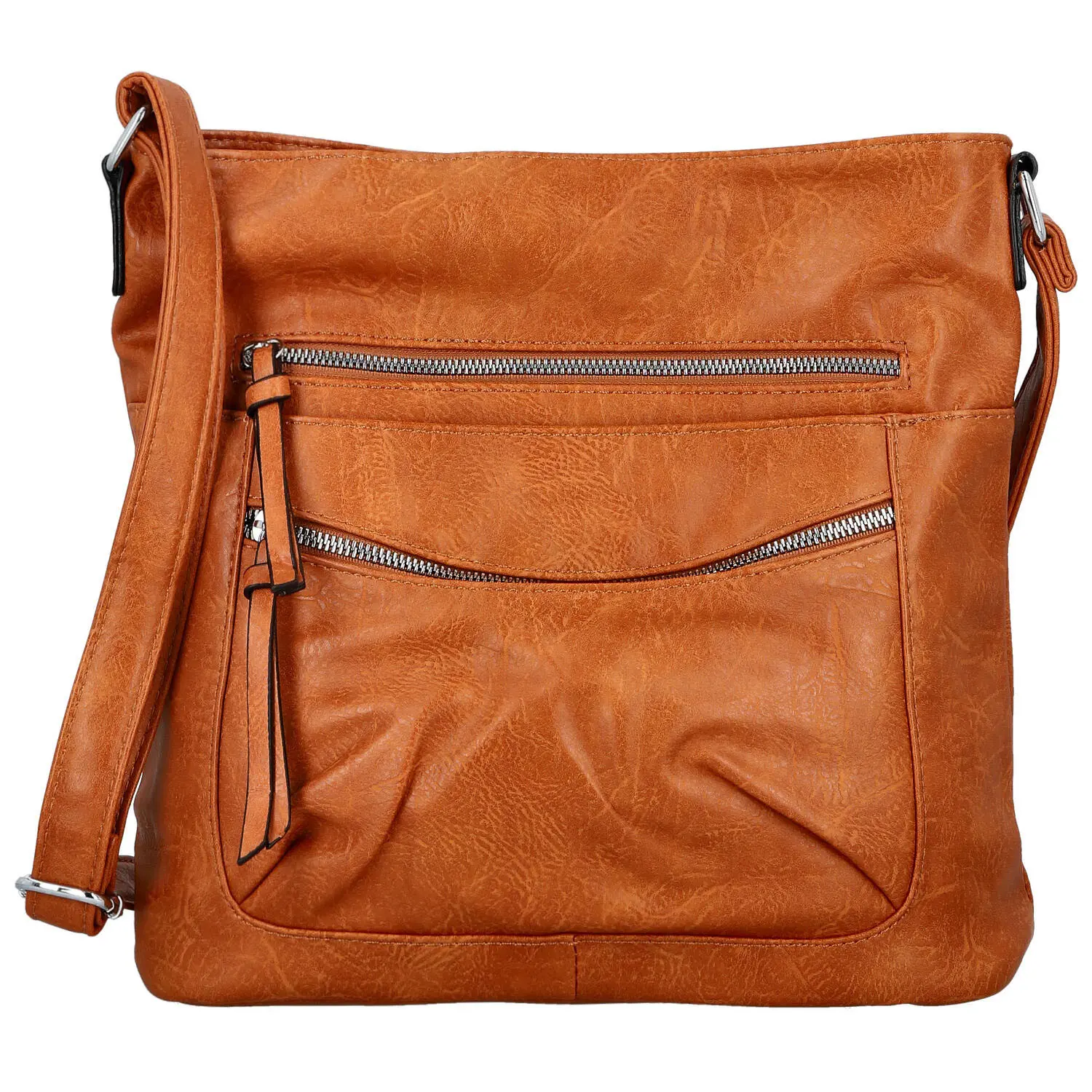 Trendy dámská koženková crossbody kabelka Tizia,