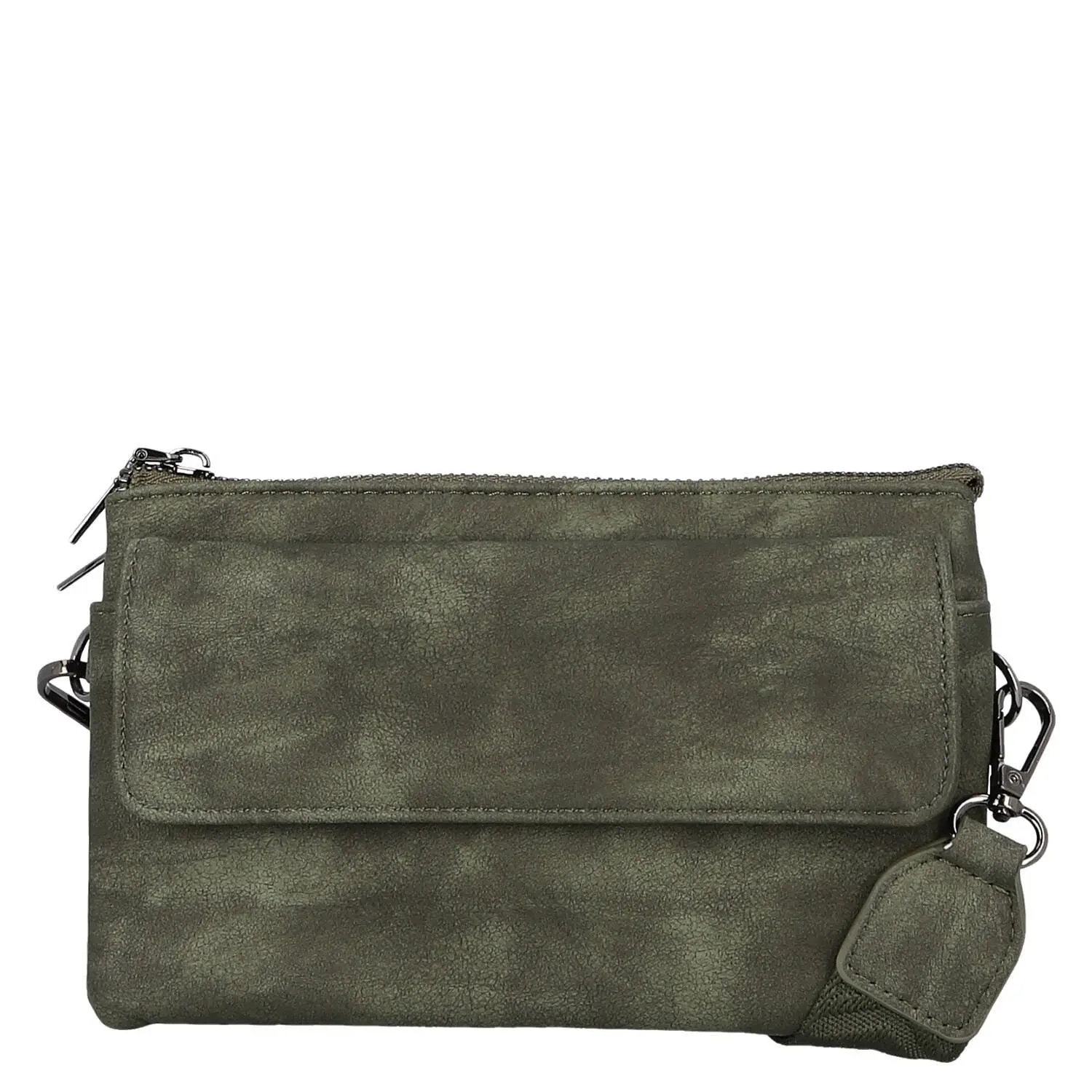 Trendy dámská crossbody kabelka Trina, zelená