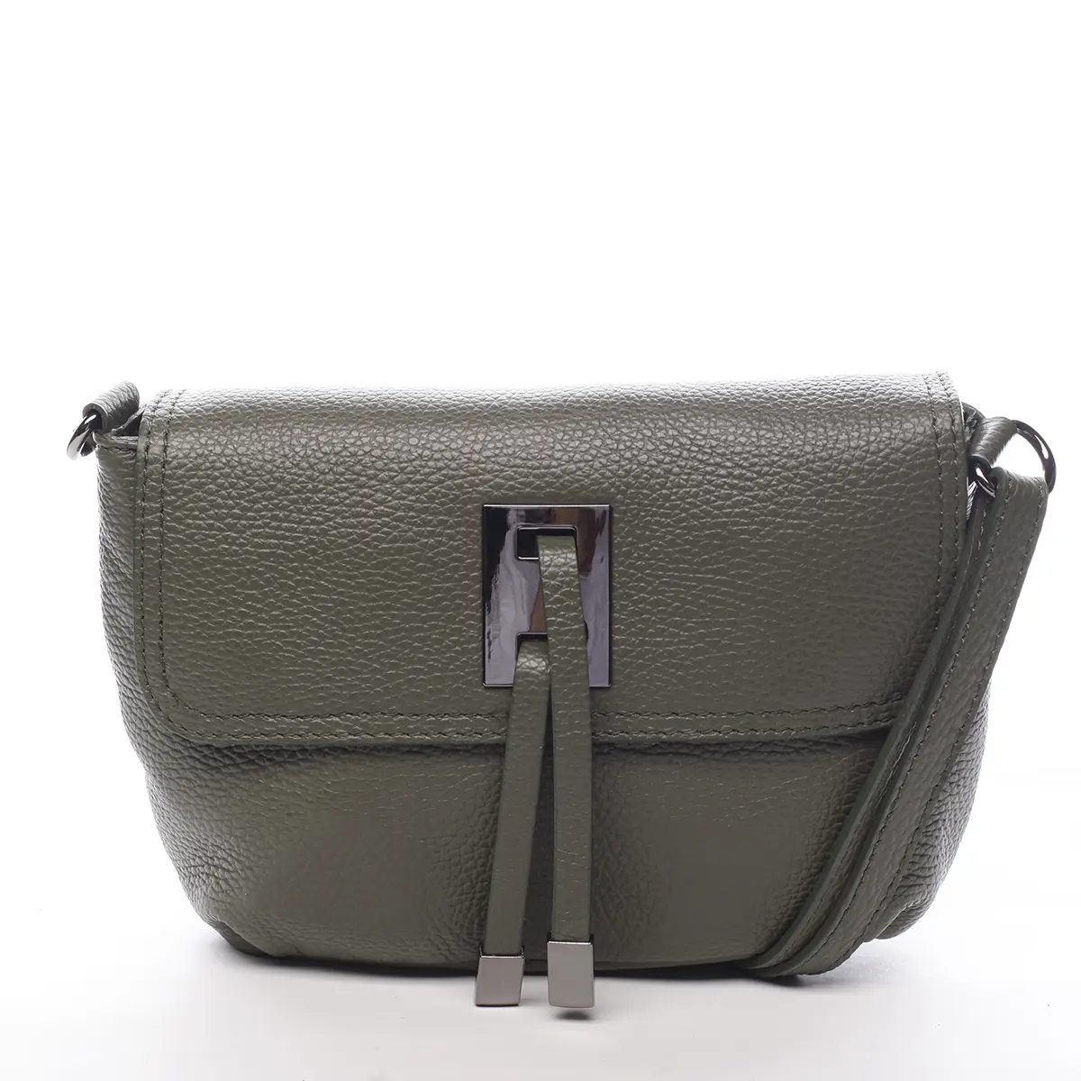 Módní malá dámská kožená crossbody Victorien