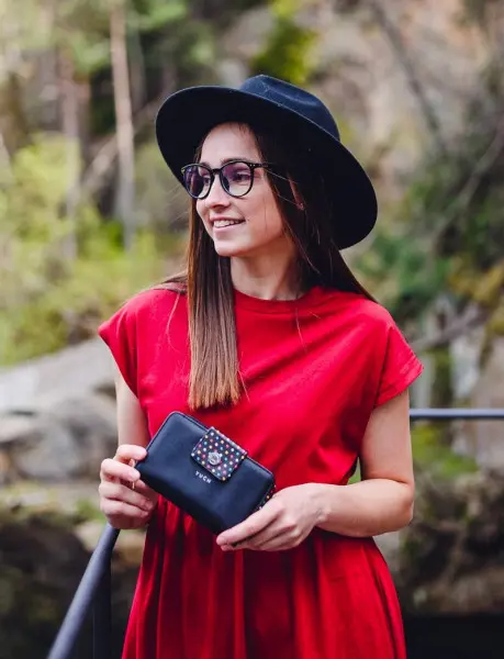Designová dámská peněženka VUCH Tali Tammy, černá