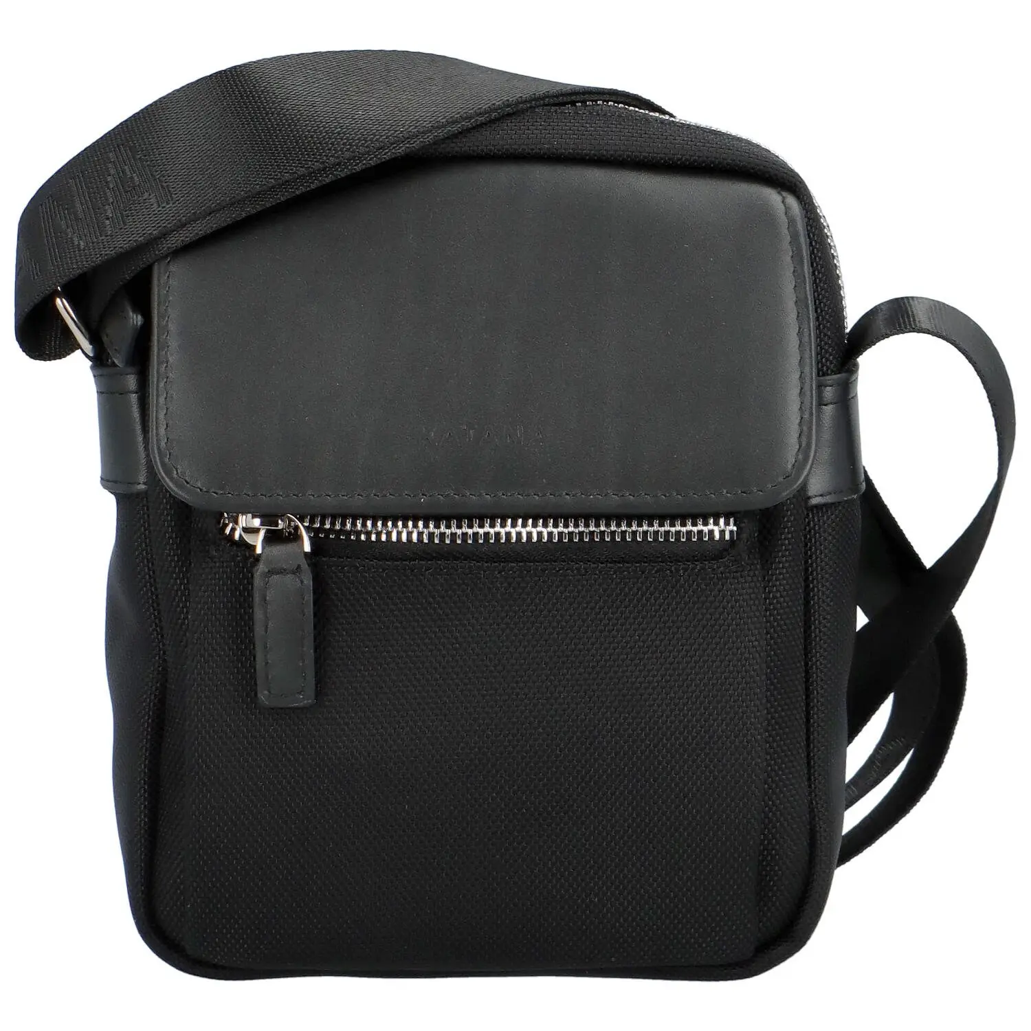 Luxusní pánská crossbody Katana Hiluda, černá