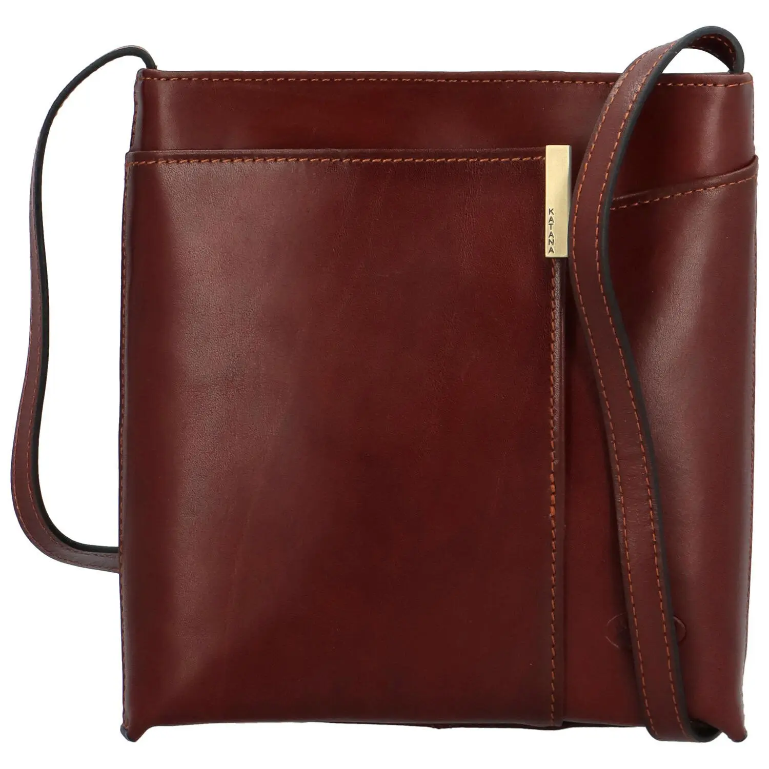 Trendy dámská crossbody Katana Bozhena, hnědá