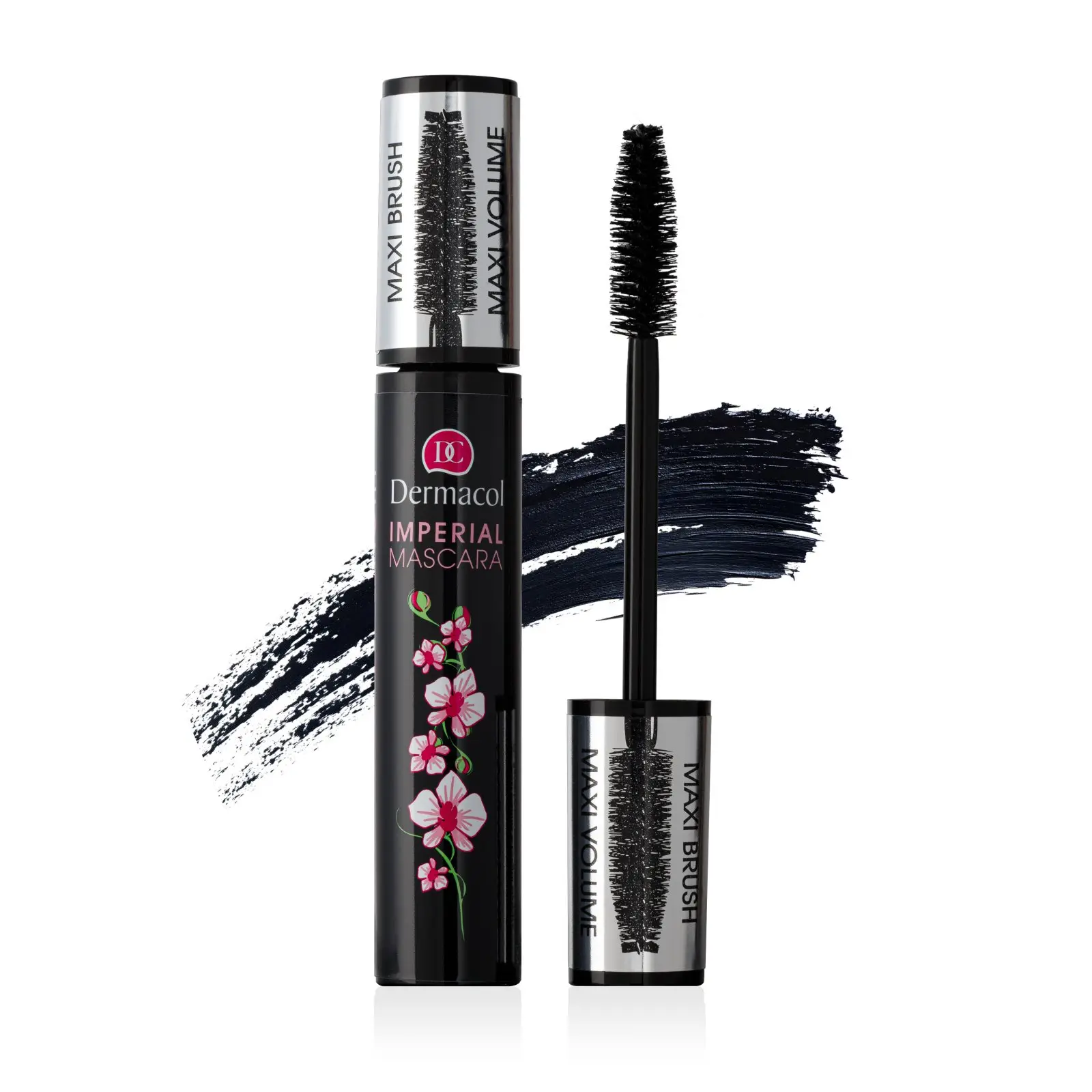 Dermacol Imperial řasenka pro maxi objem a délku černa 01 13 ml