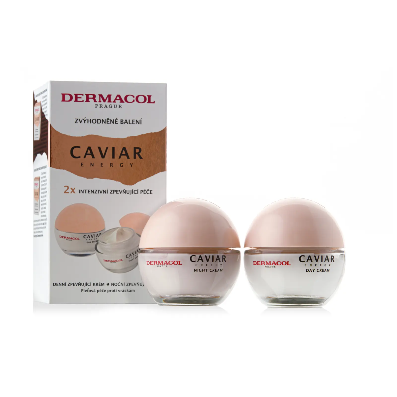 Duopack Caviar energy denní + noční krém Dermacol - Oficiální e-shop Dermacol