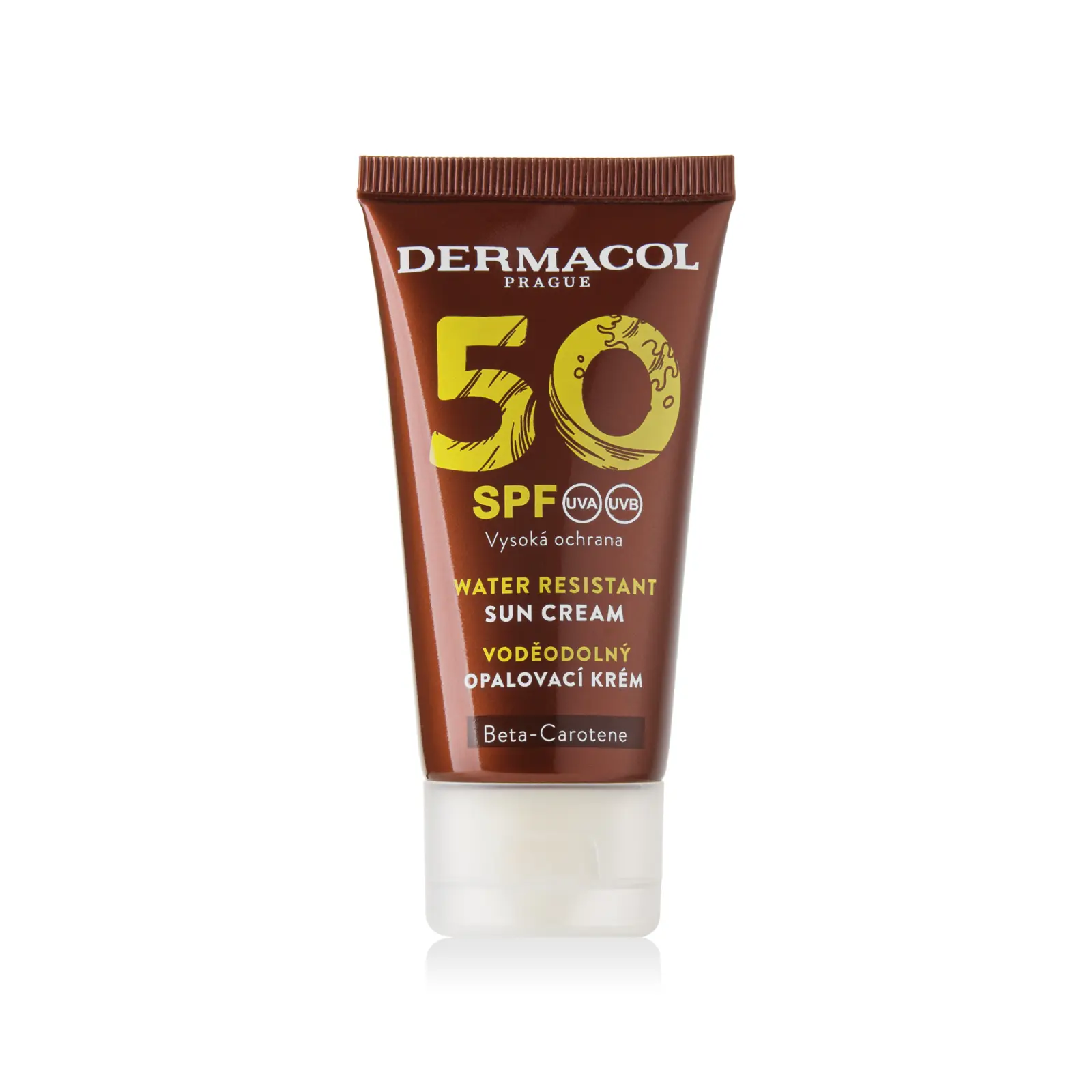 Dermacol Opalovací krém voděodolný SPF50 50ml