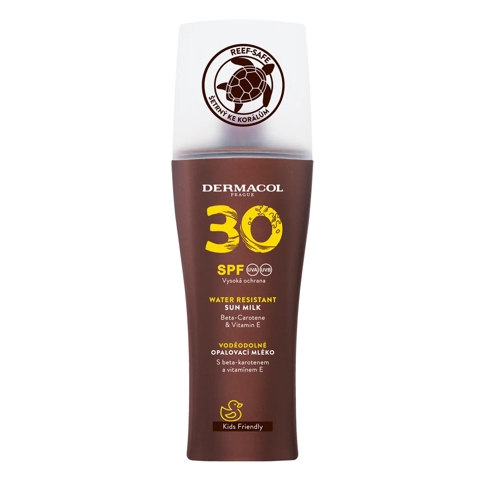 Dermacol Water Resistant mléko na opalování Sun Milk SPF 30 200 ml