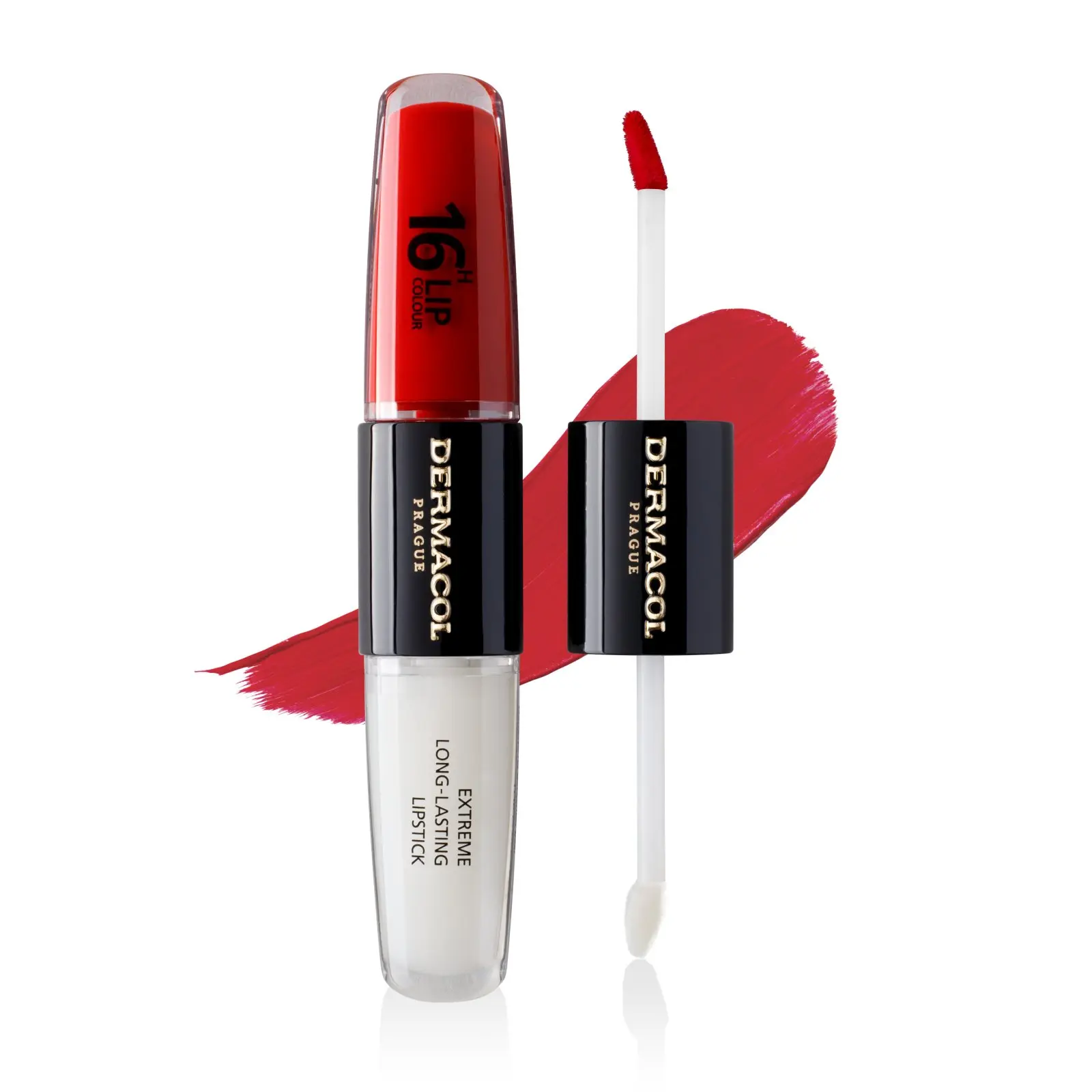 Dermacol 16H Lip Colour dlouhotrvající barva na rty č.4, 4 ml + 4 ml