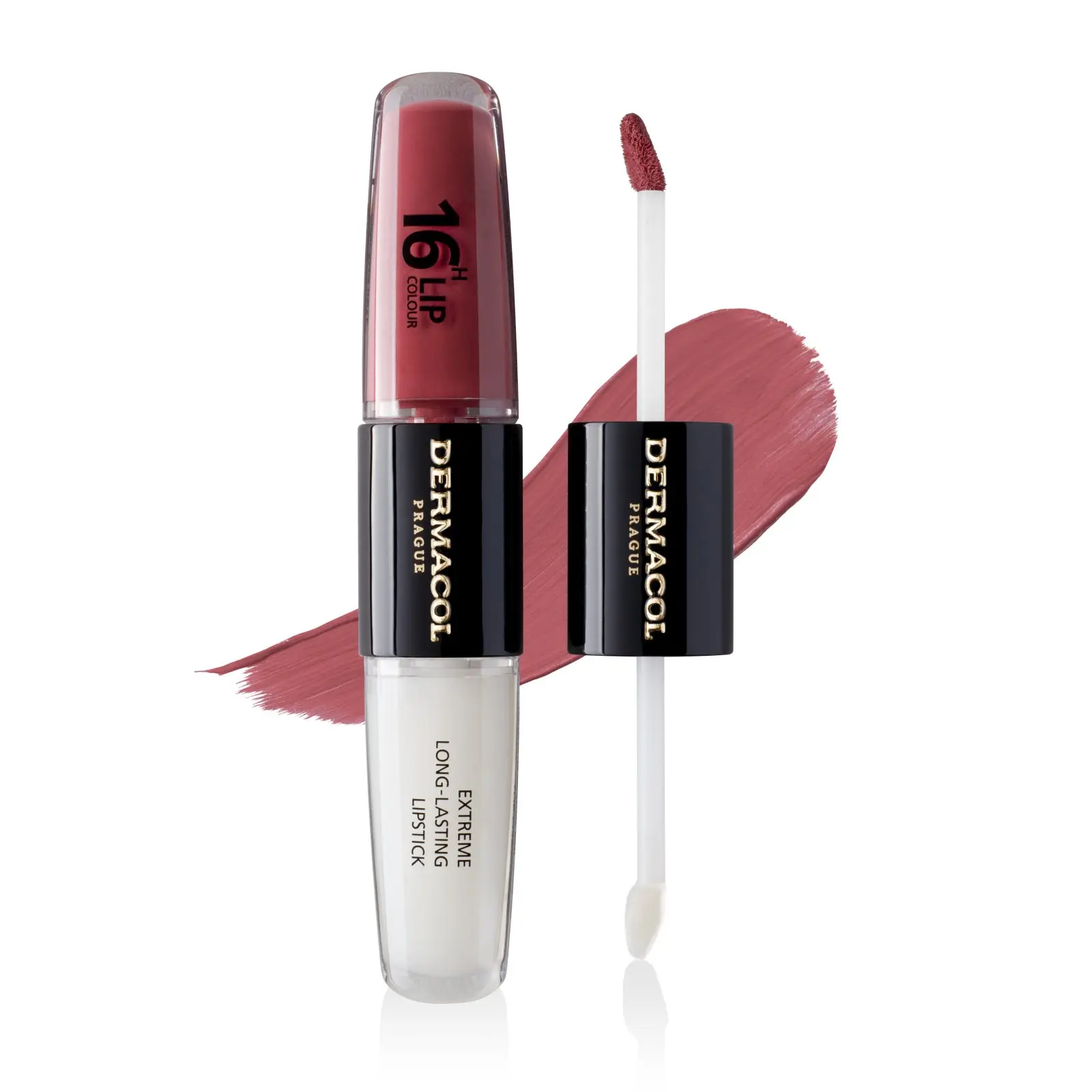 Dermacol 16H Lip Colour dlouhotrvající barva na rty č.35, 4 ml + 4 ml