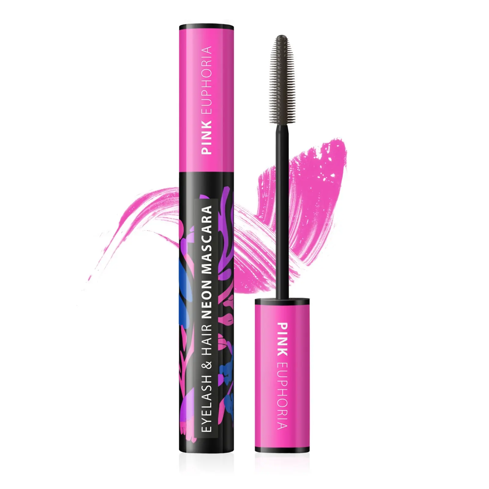 Dermacol Neon řasenka Pink Euphoria 9 ml