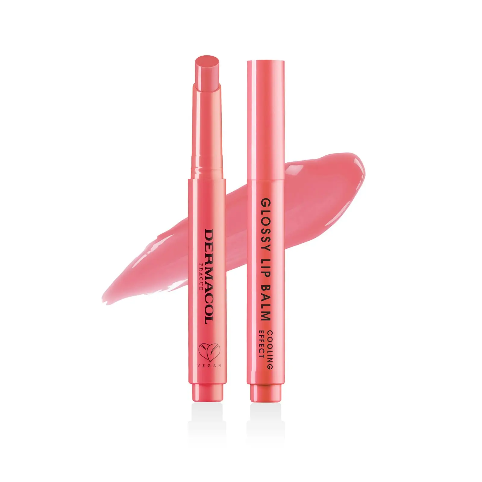 Glossy Lip Balm balzám na rty v tyčince 05 strawberry Dermacol - Oficiální e-shop Dermacol
