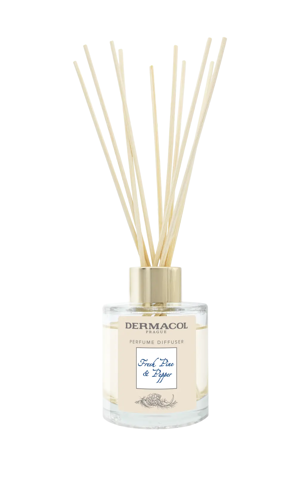 Vonný difuzér s tyčinkami Fresh Pine and Pepper Dermacol - Oficiální e-shop Dermacol