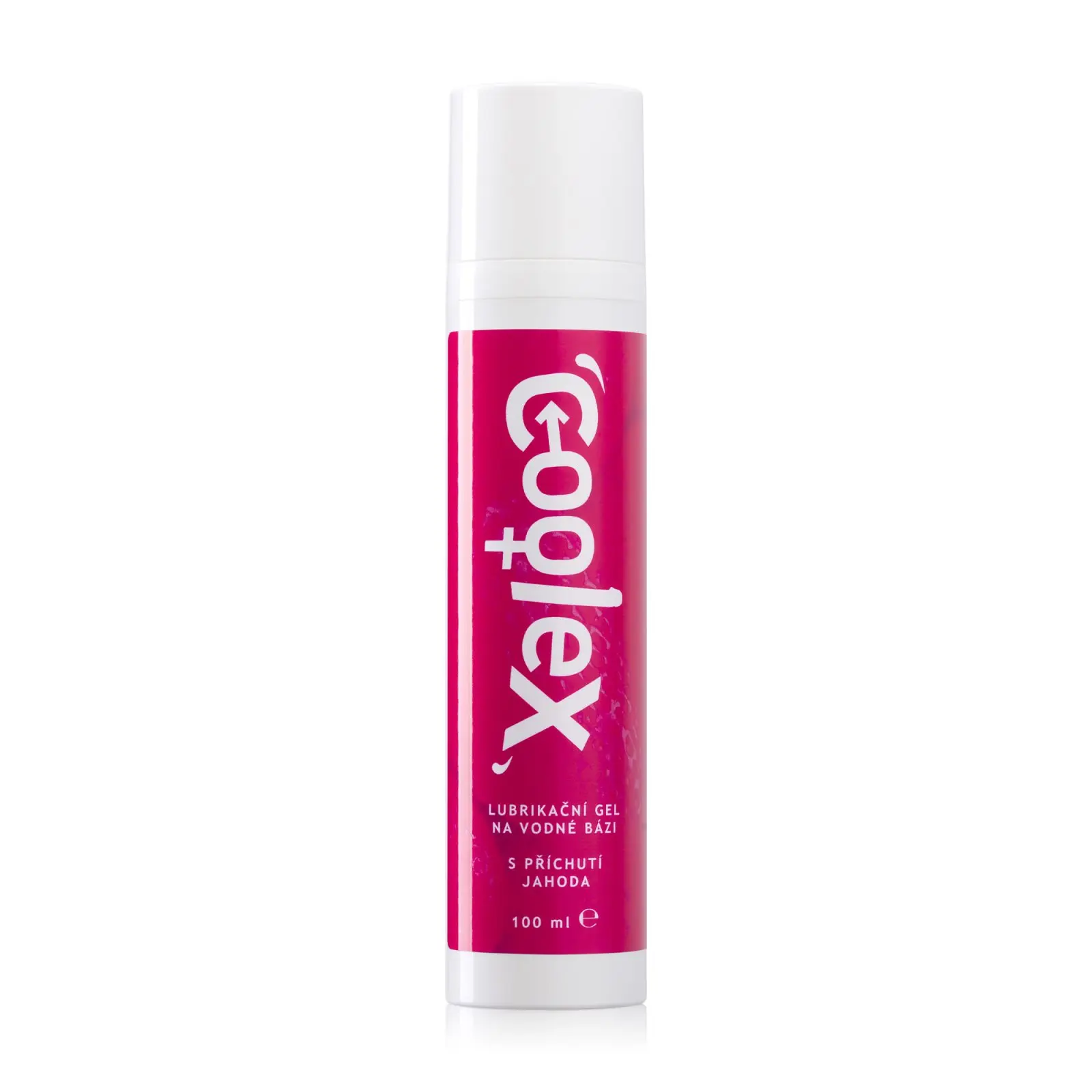coolex Lubrikační gel na vodní bázi Jahoda 100 ml