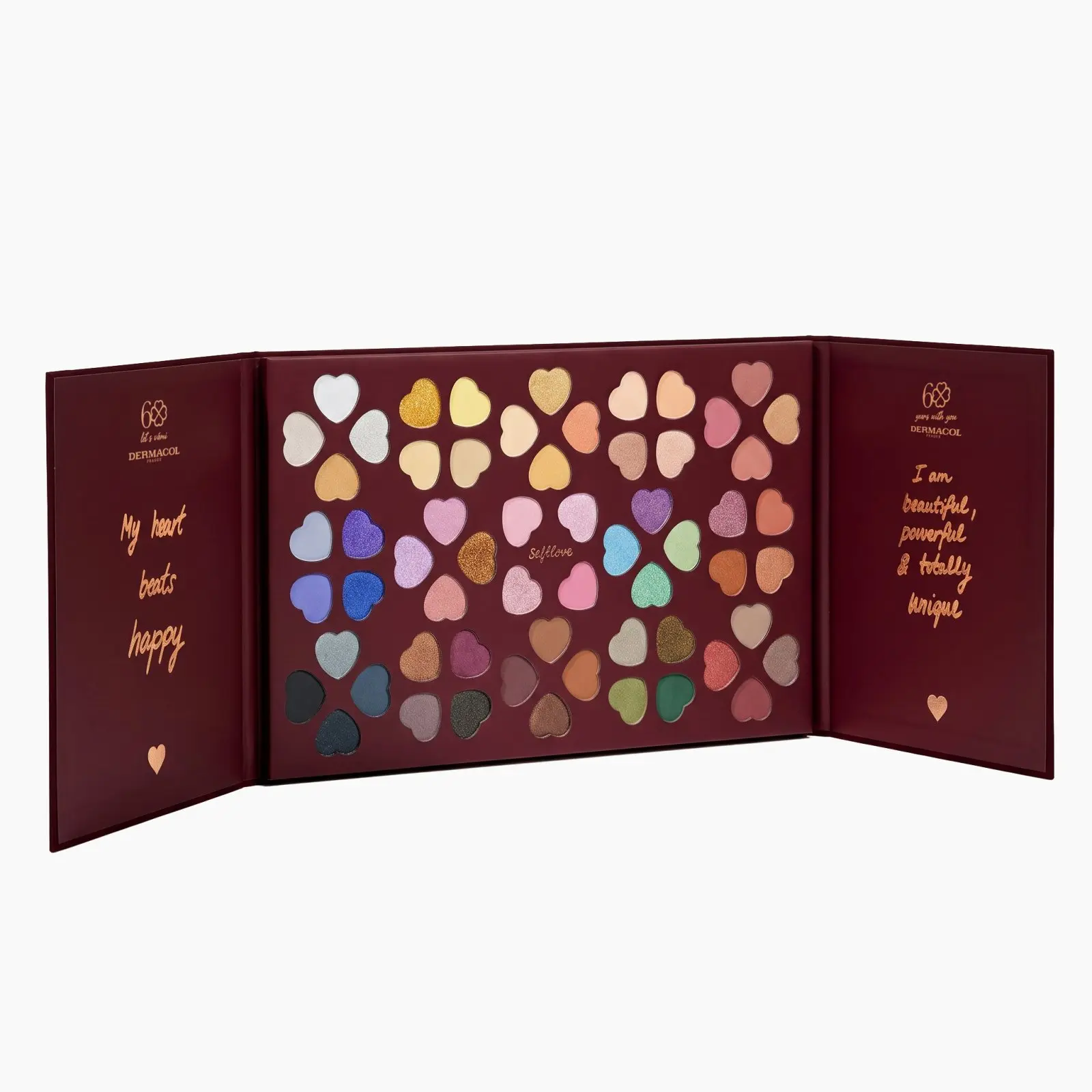 Paletka očních stínů 60 shades of Dermacol - Oficiální e-shop Dermacol