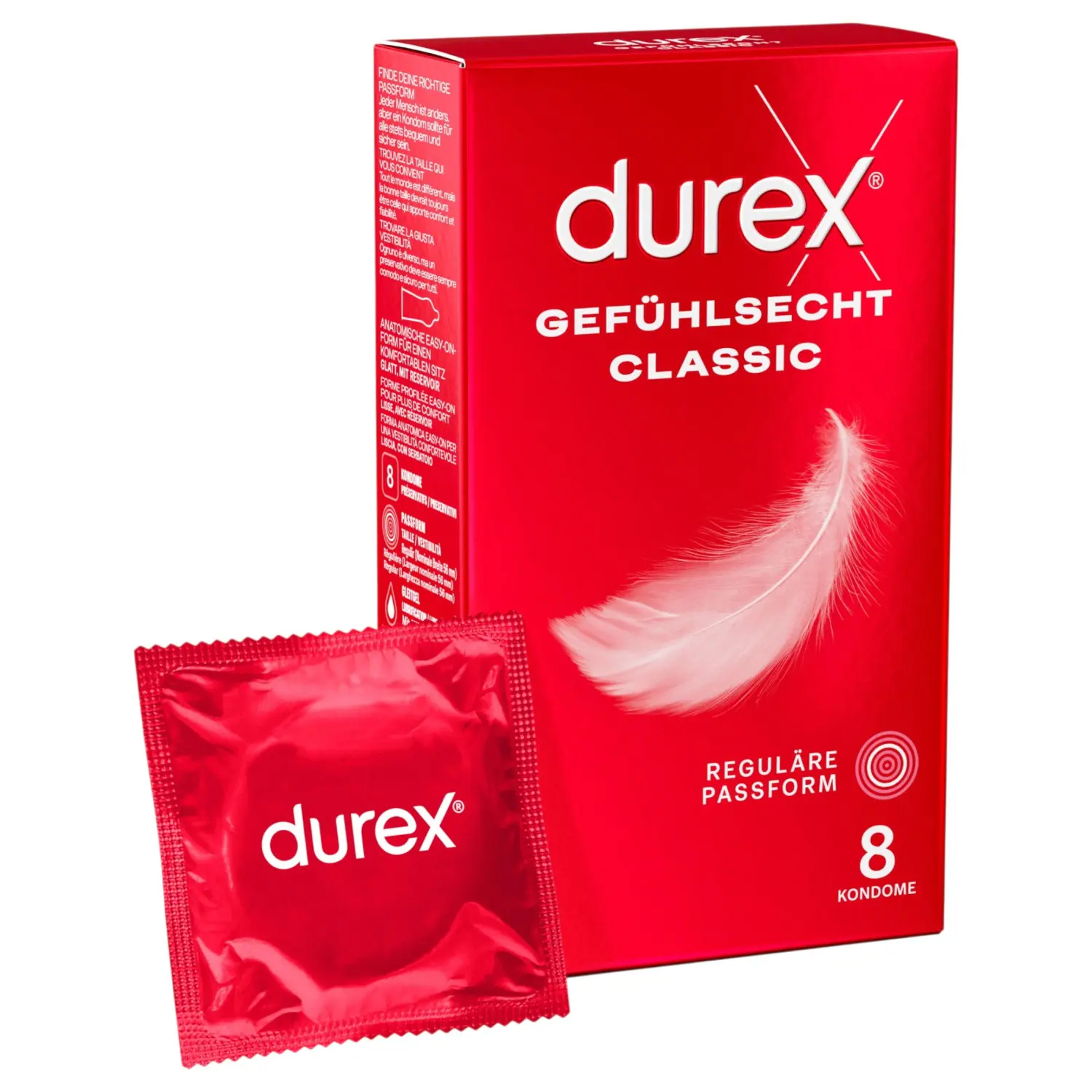 Durex - extra tenký kondom (8 ks)