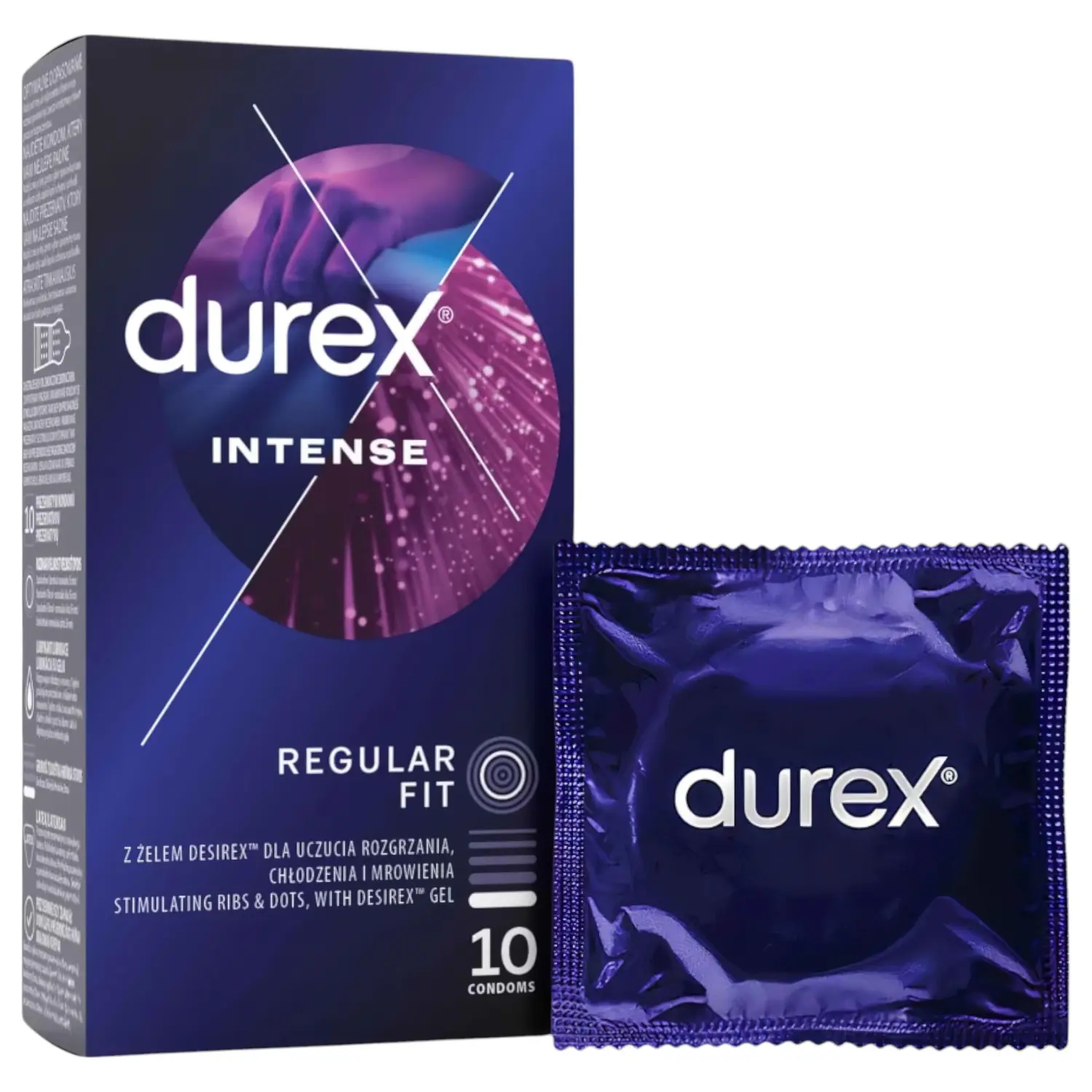 Durex kondomy (10ks/kra) IntenseOrgasmic