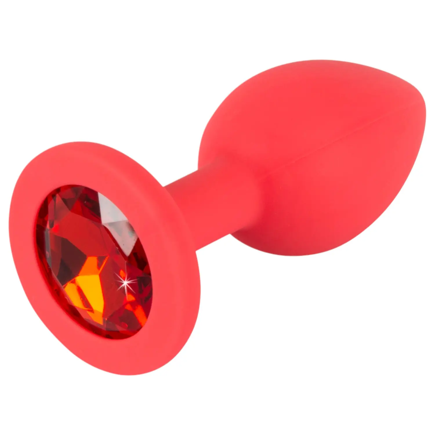 You2Toys - Colorful JOY - silikonový anální kolík - malý (červený)