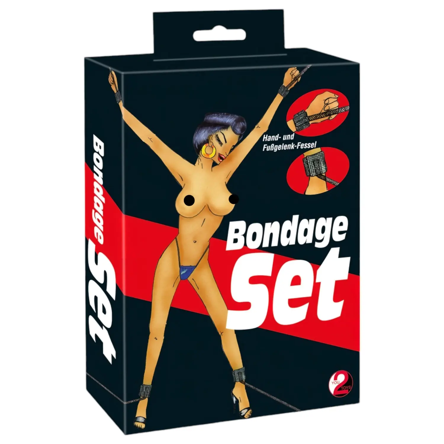 You2Toys - Bondage sada - 4dílná bdsm souprava