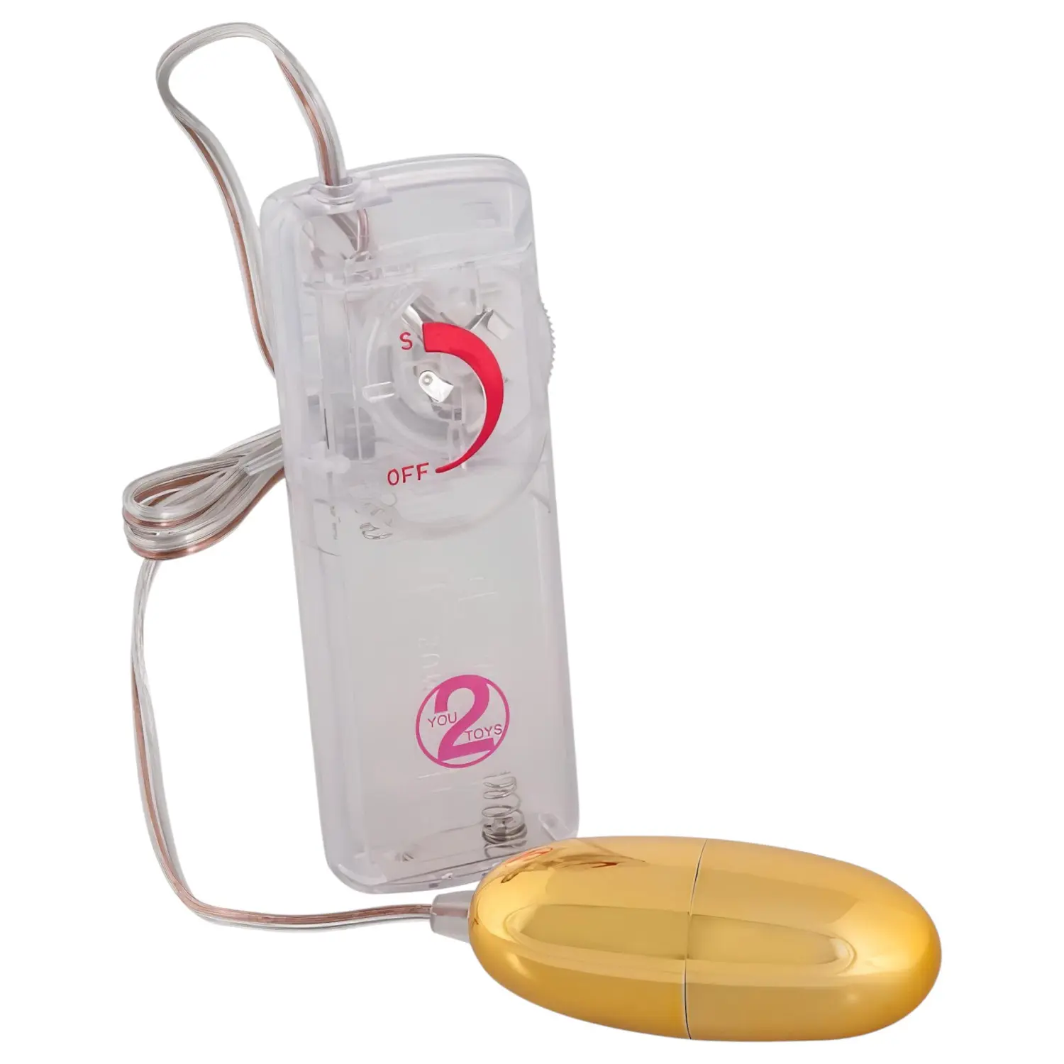 You2Toys - vibrační vajíčko - zlatá barva