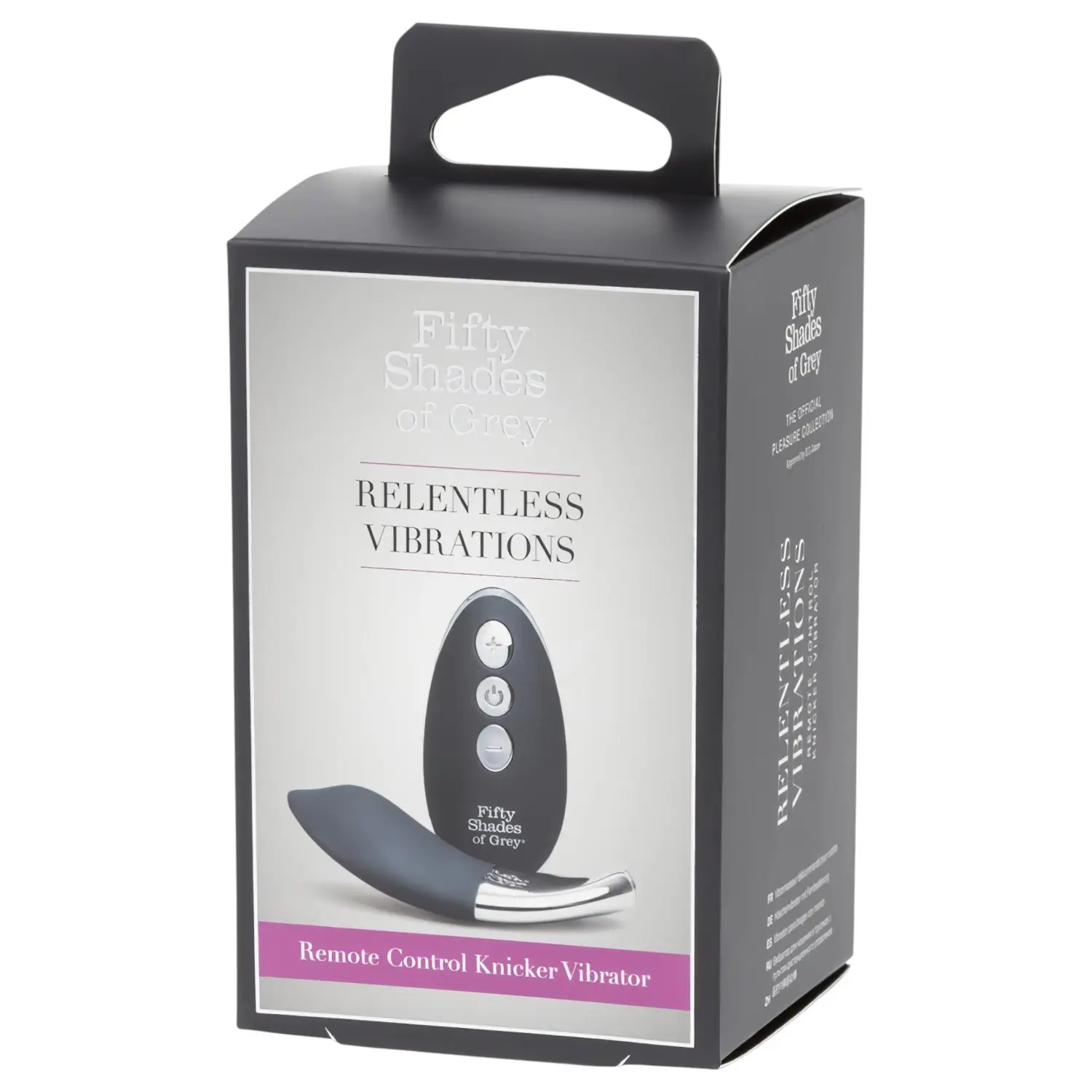 Fifty Shades of Grey - Relentless - vibrátor na klitoris - černý