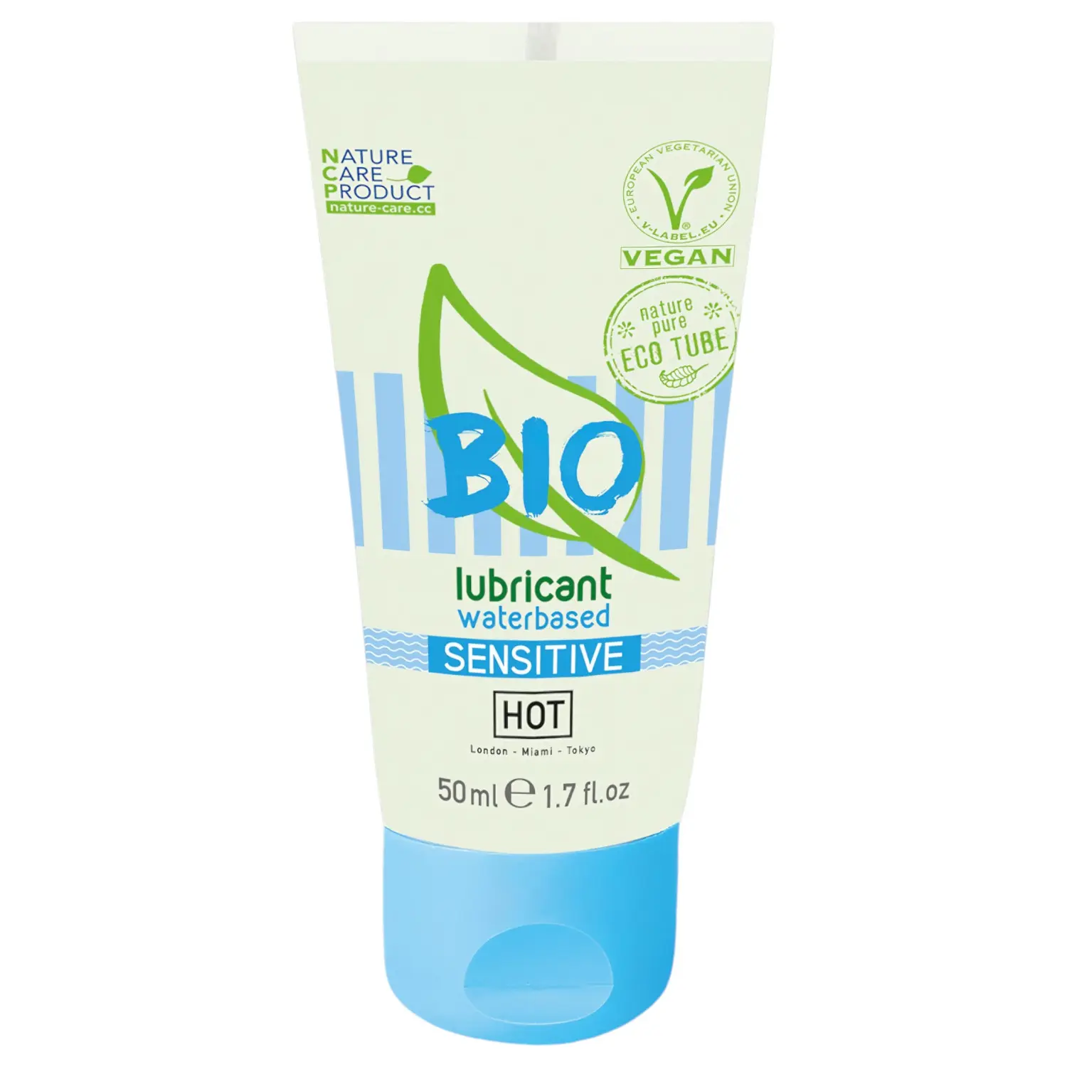 HOT Bio Sensitive - veganský lubrikační gel na vodní bázi (50 ml)