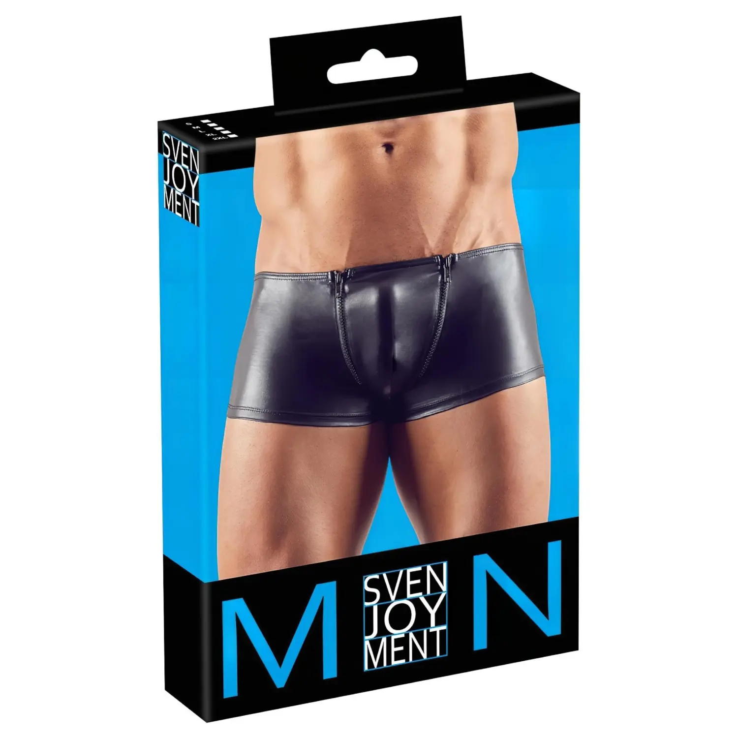Svenjoyment - pánské boxery se zipem - černé