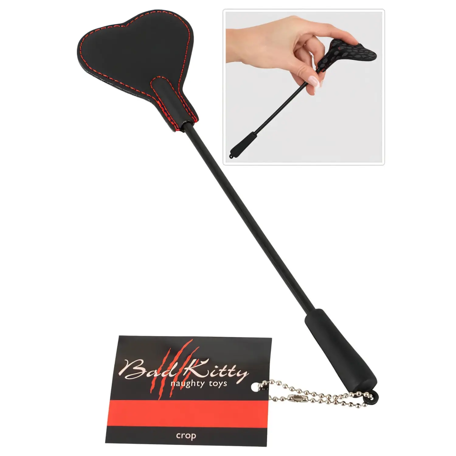 Bad Kitty - Kouzelná hůlka srdce - plácačka (25 cm)