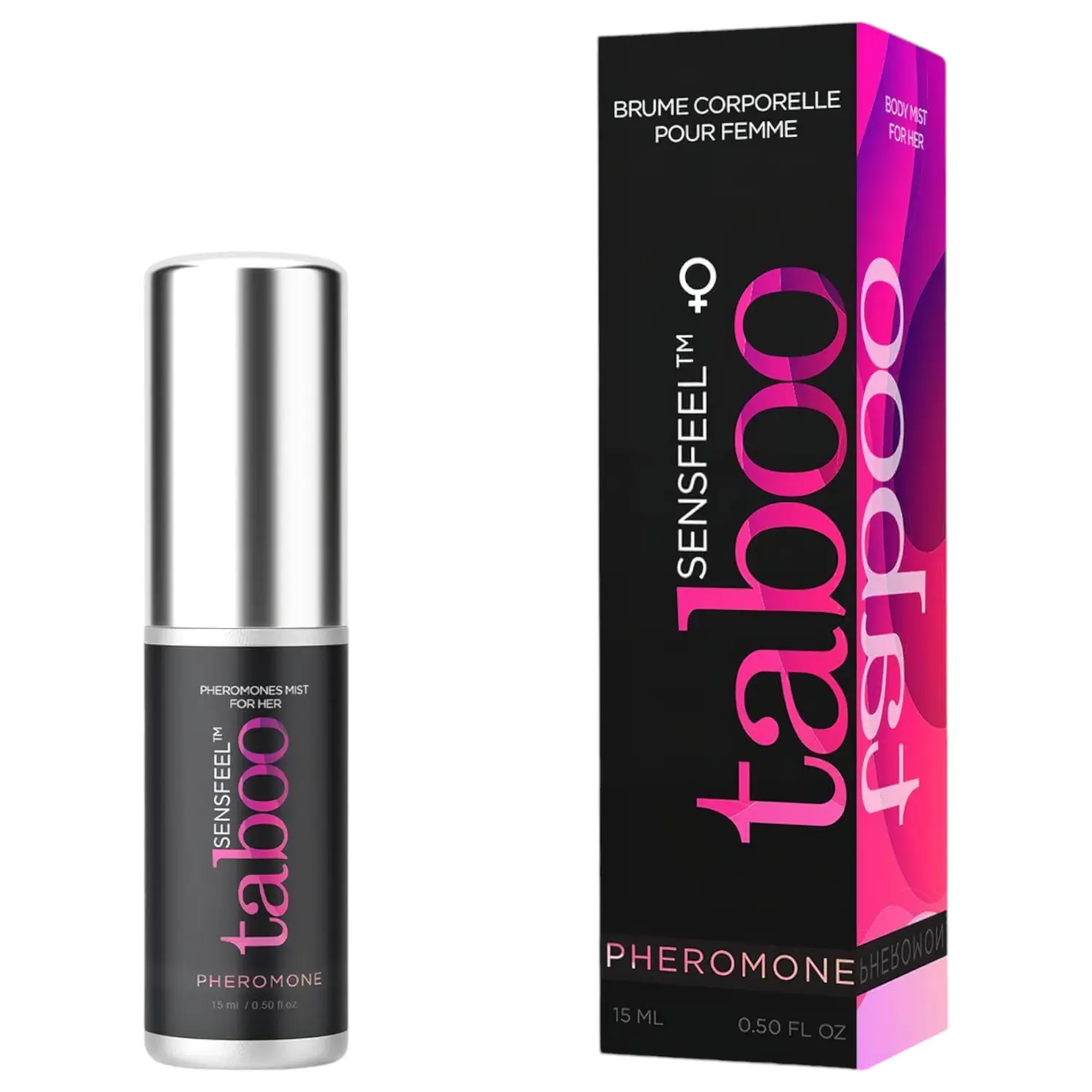 Tělový sprej s feromony RUF TABOO Pheromone pro