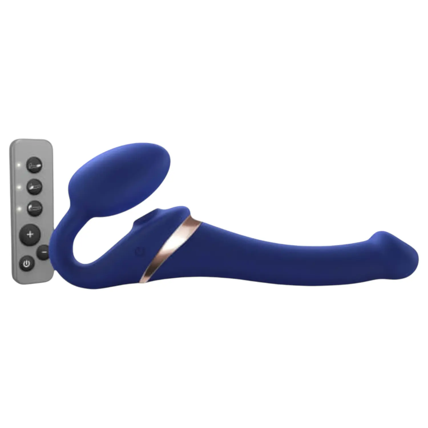 Tvarovatelný samodržící vibrační strapon s jazýčkem Strap-On-Me (velikost S)