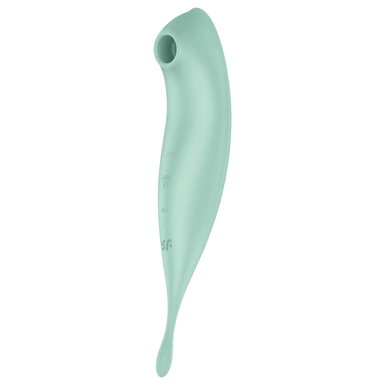 Satisfyer Twirling Pro - vibrátor na klitoris ovládaný aplikací (máta)