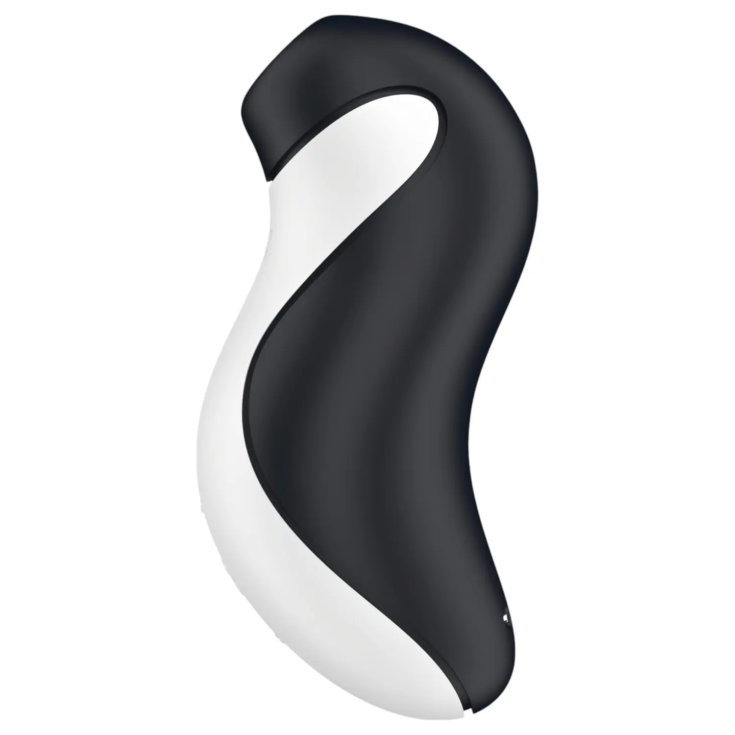 Stimulátor klitorisu SATISFYER Orca černobílý