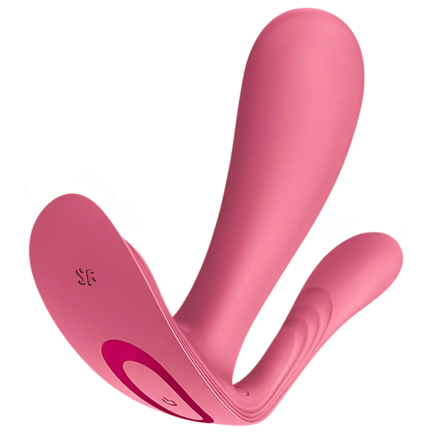 Satisfyer Top Secret+ - nositelné vibrátory na G‑bod a anální použití (růžový)