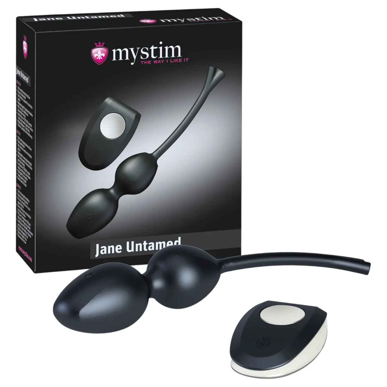Venušiny kuličky Mystim JANE UNTAMED GEISHA black