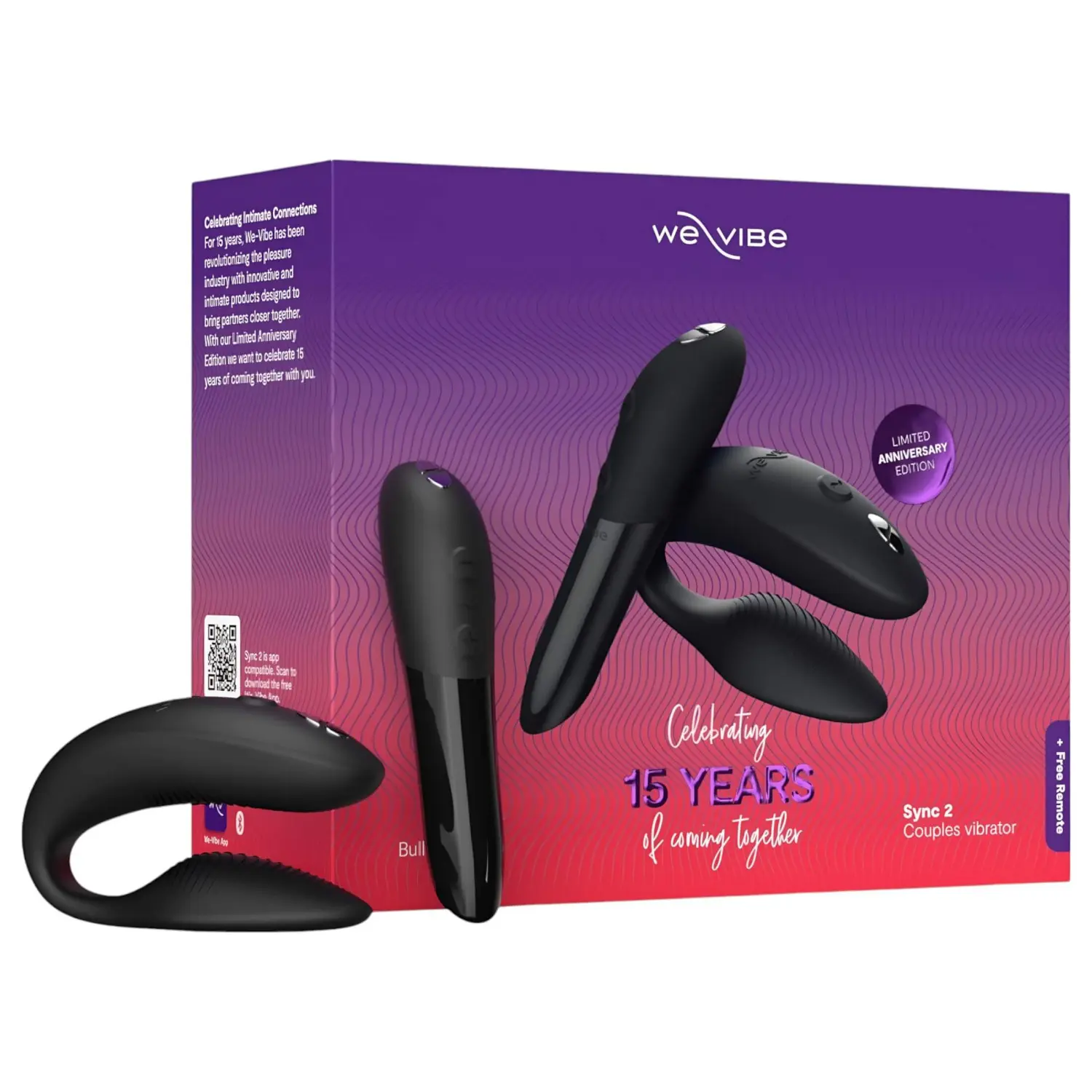 Sada We-Vibe 15 Year Anniversary Collection Sync 2 + Tango X černá